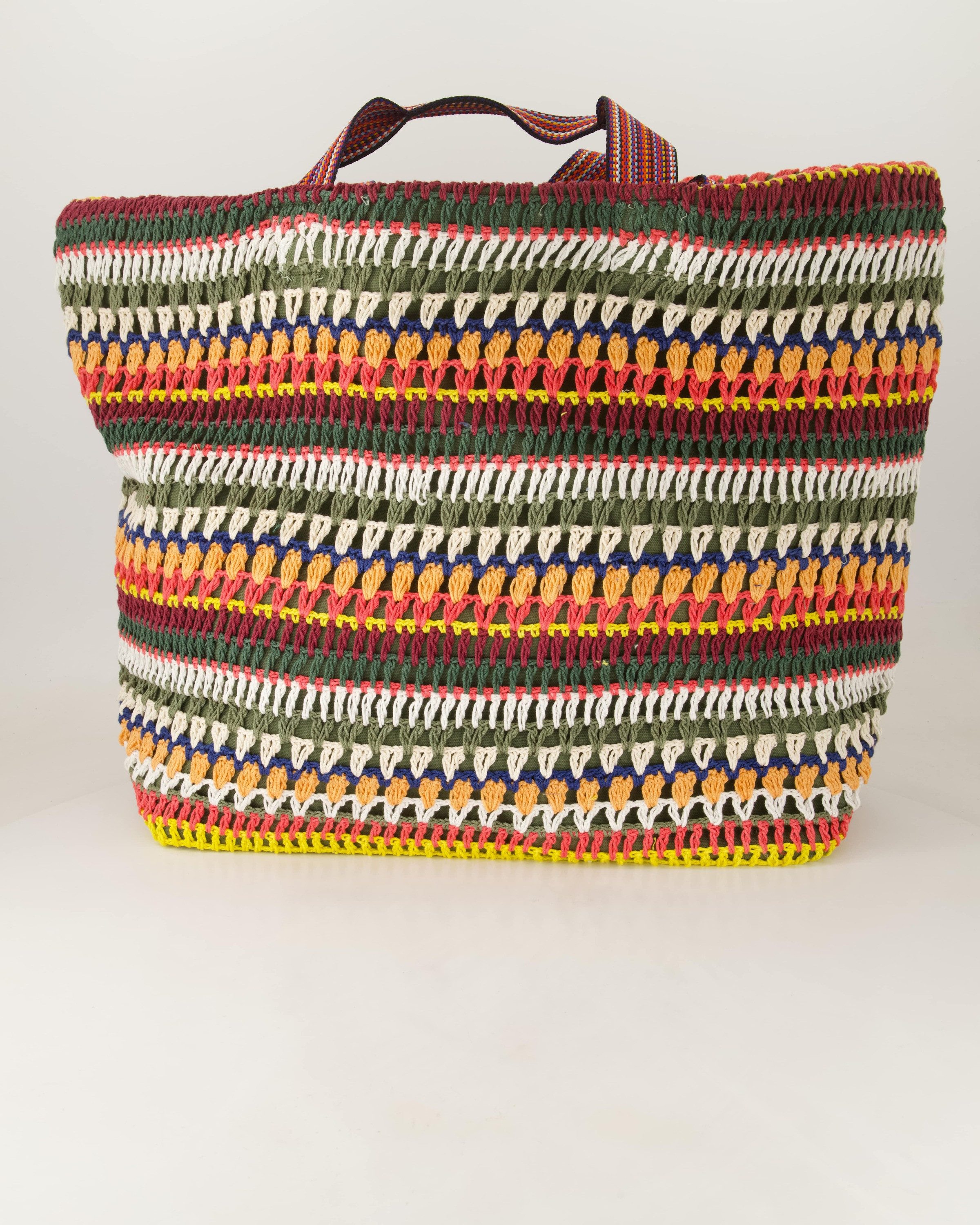 Anokhi Shopper Shopper Crochet, Obermaterial: Textil