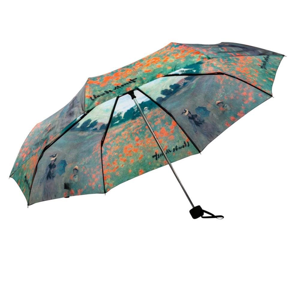 Luckyweather not just any other day Taschenregenschirm Regenschirm Motiv MOHNBLUMENFELD Taschenschirm
