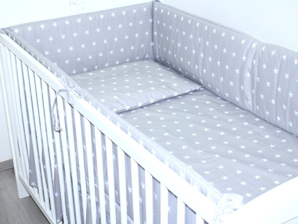 Primawela Bettnestchen Nestchen 360 cm Bettumrandung Baby Bett Kinder Nest Kopfumrandung