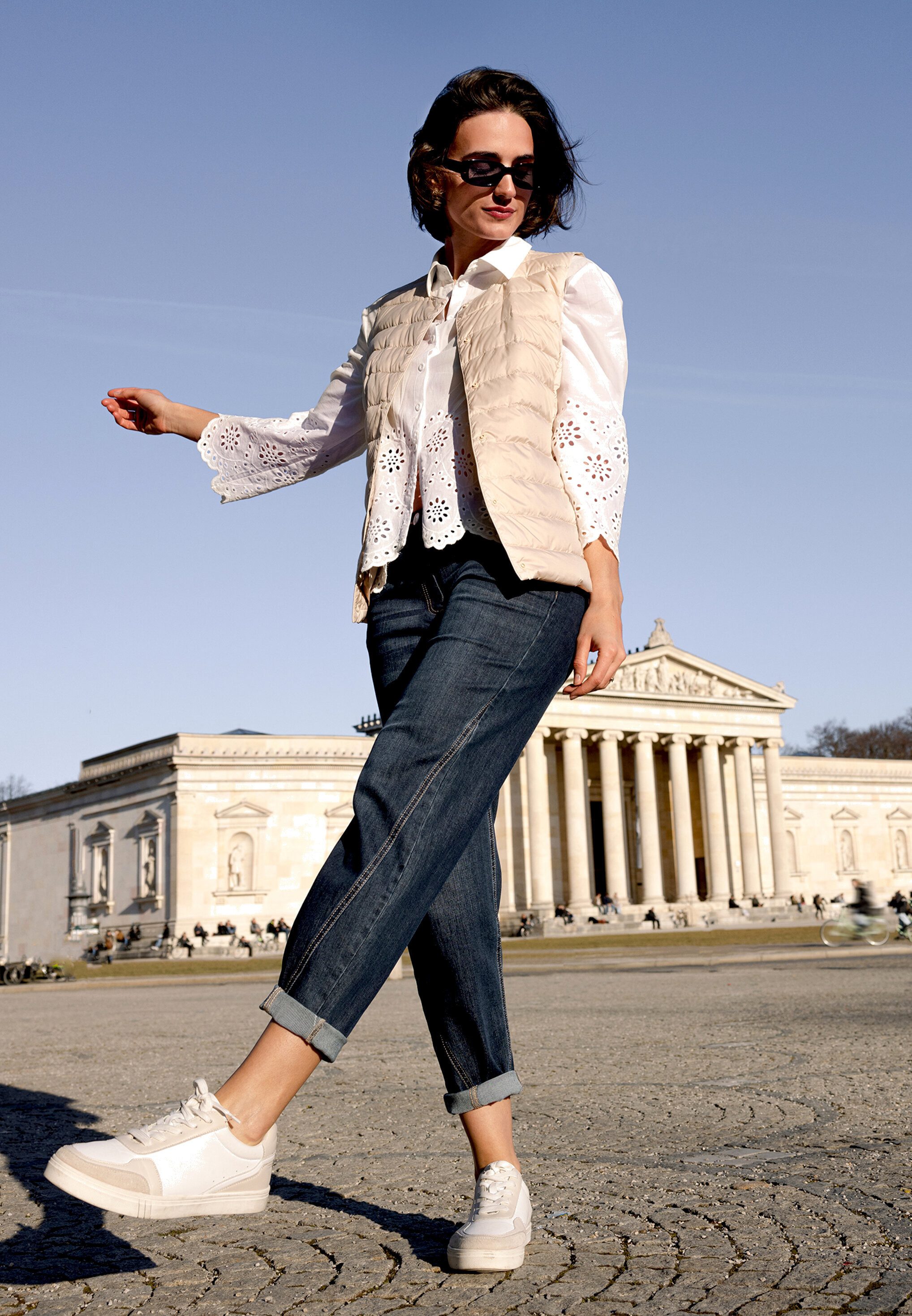 Betty Barclay Daunenweste Damen mit Rundhalsausschnitt