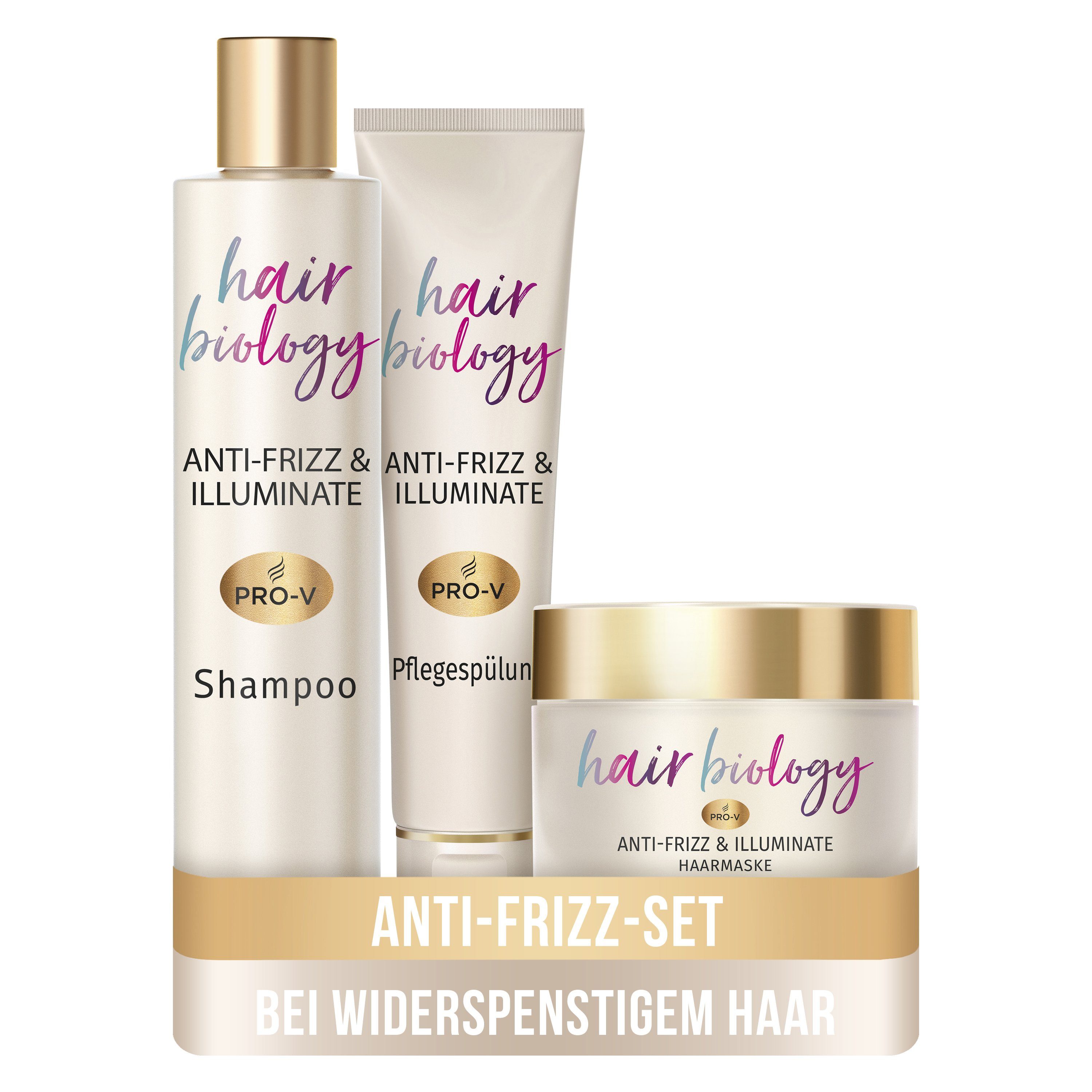 Biology Biology & Set Hair Illuminate Hair Haarkur Haarpflege Anti-Frizz