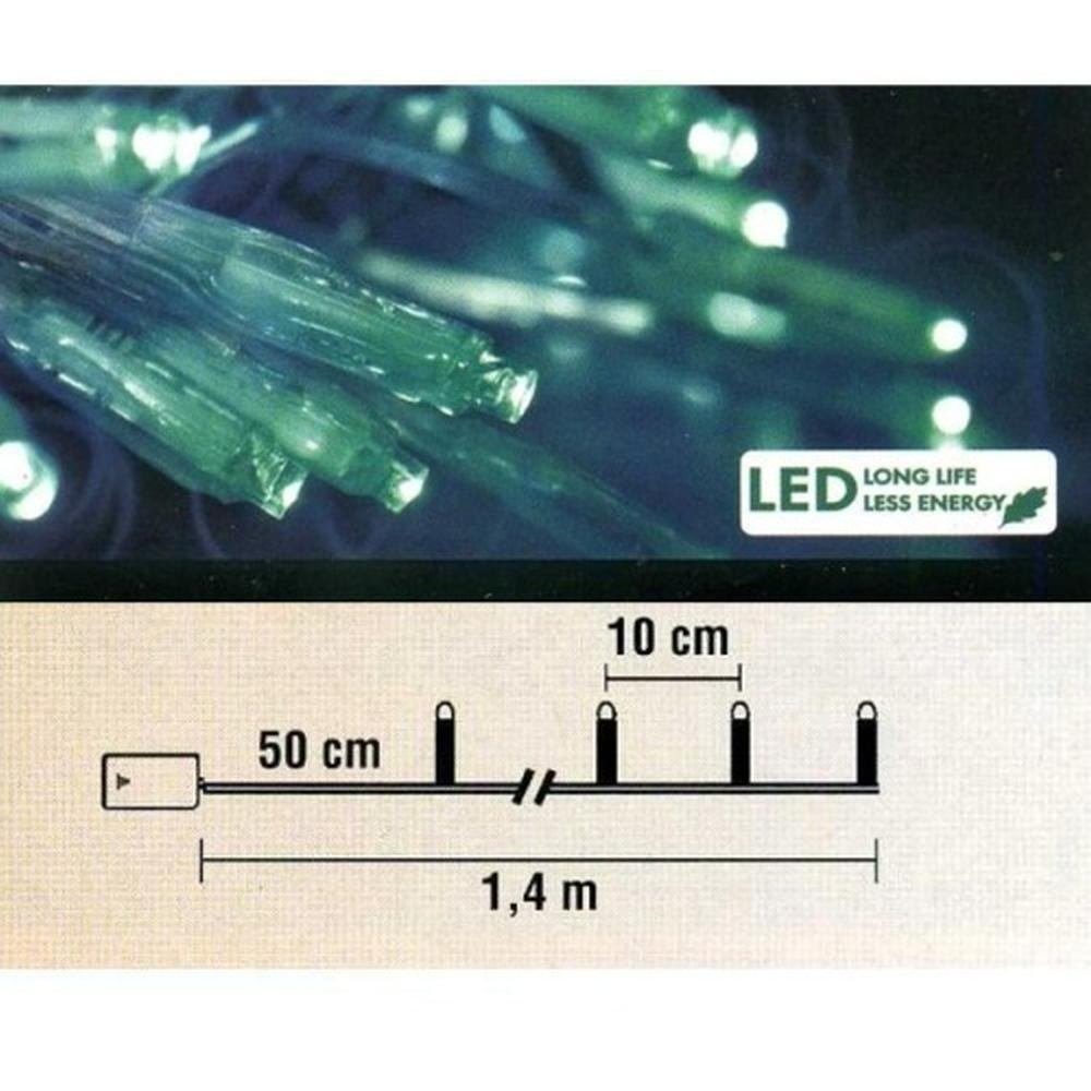 STAR TRADING LED-Lichterkette Micro LED Lichterkette 10er Batteriebetrieb  grün B