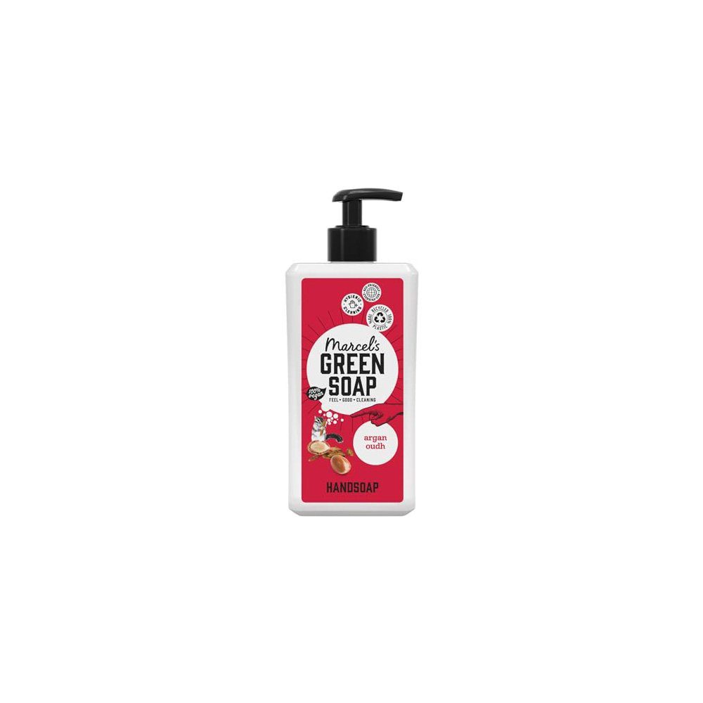 Marcel's Green Soap Handseife Handseife Argan & Oudh -Spender - 500 ml Handseife