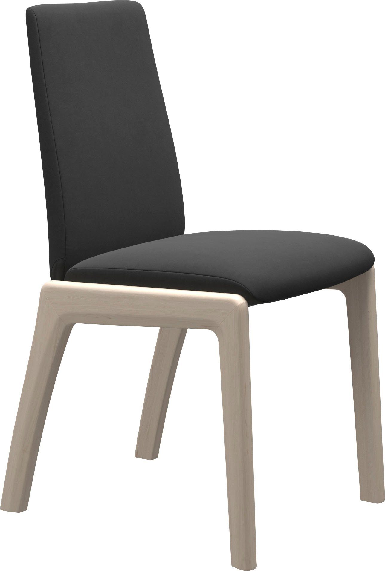 Stressless® Polsterstuhl Laurel, Low Back, Größe M, mit abgerundeten Beinen in Eiche gekalkt