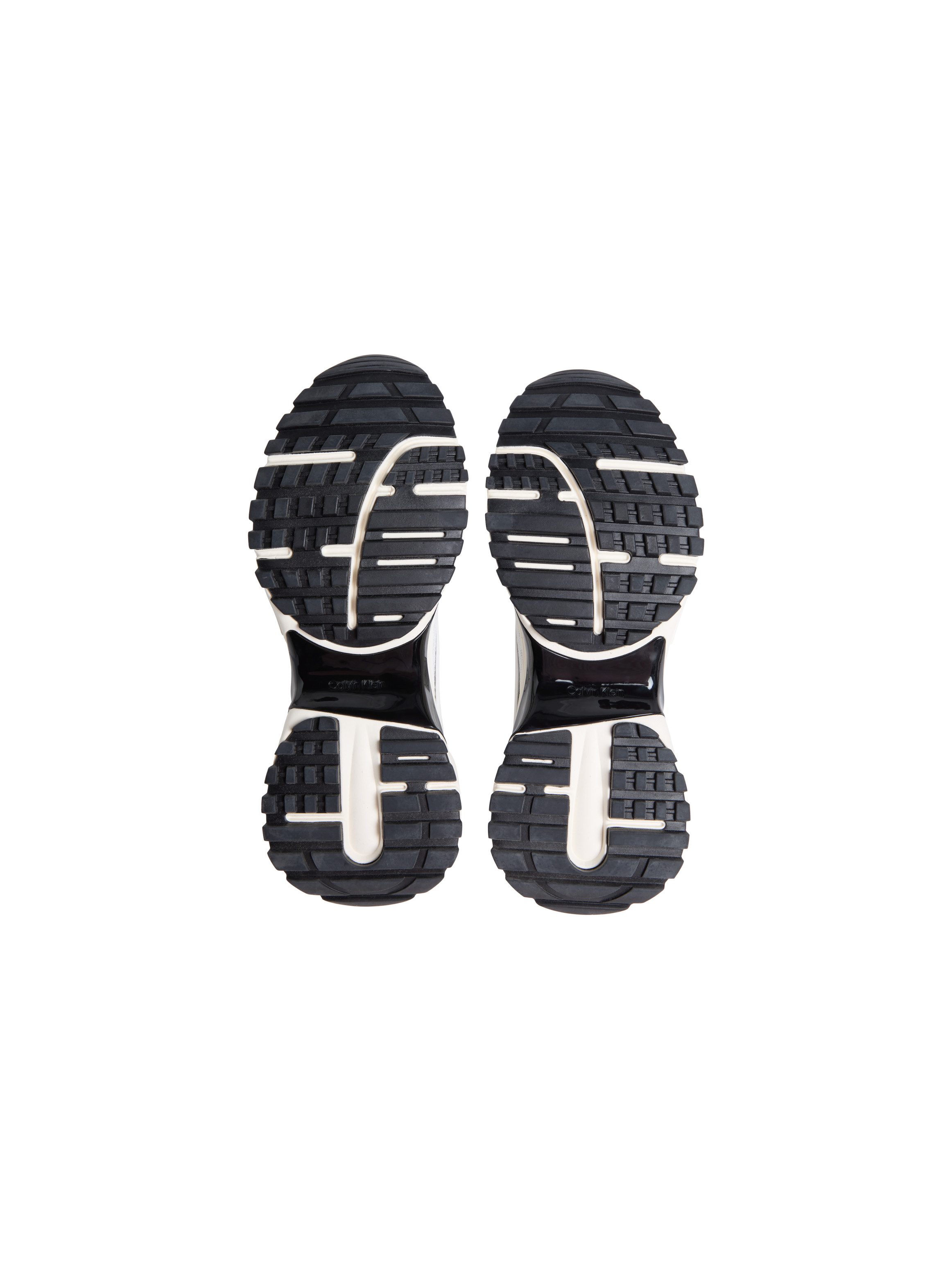 Calvin Klein HIKE RUN CKSTRIPE MESH Plateausneaker Schnürschuh, Halbschuh, Freizeitsneaker mit Logo-Schriftzug