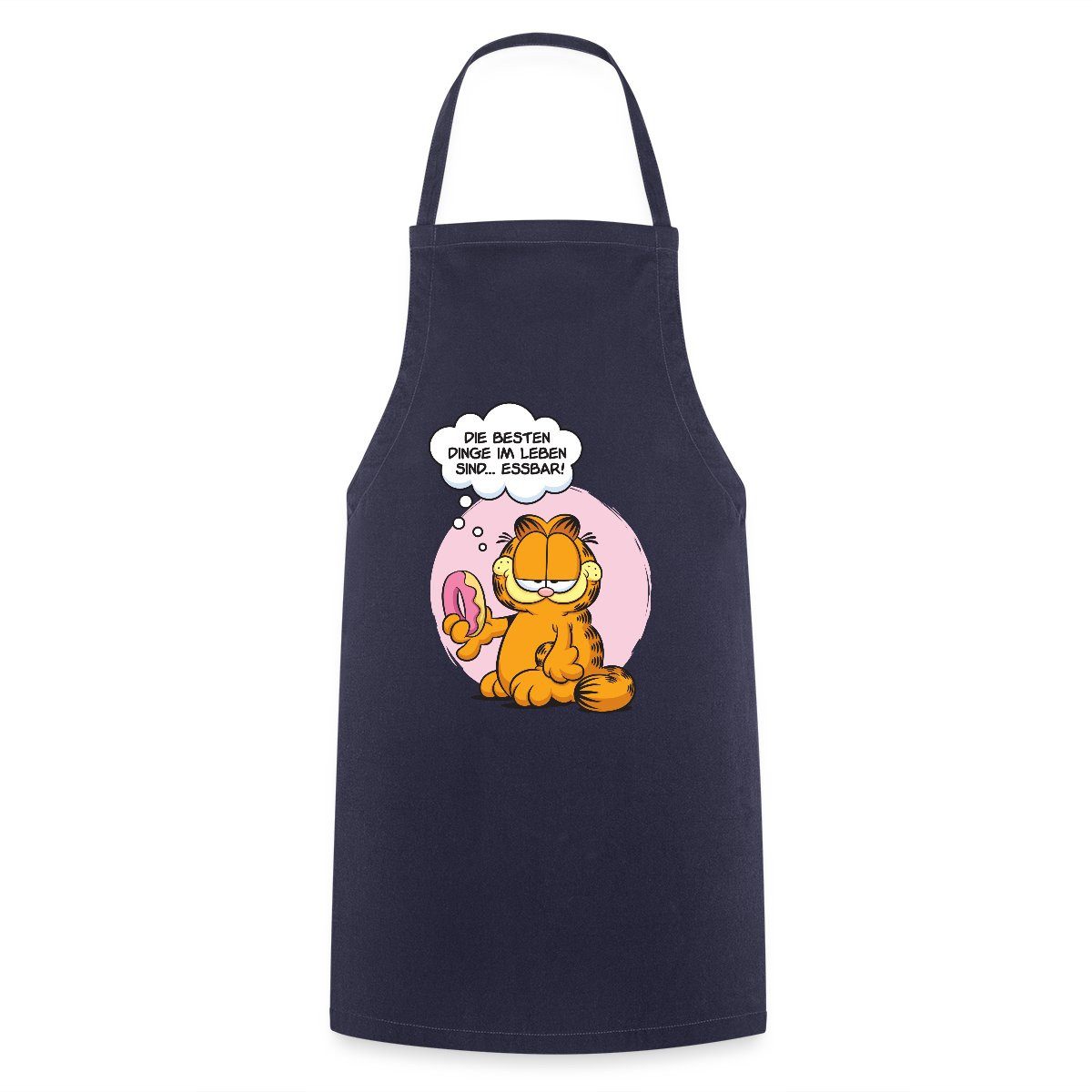 Spreadshirt Kochschürze Garfield Die Besten Dinge Im Leben Sind Essbar Koch günstig online kaufen