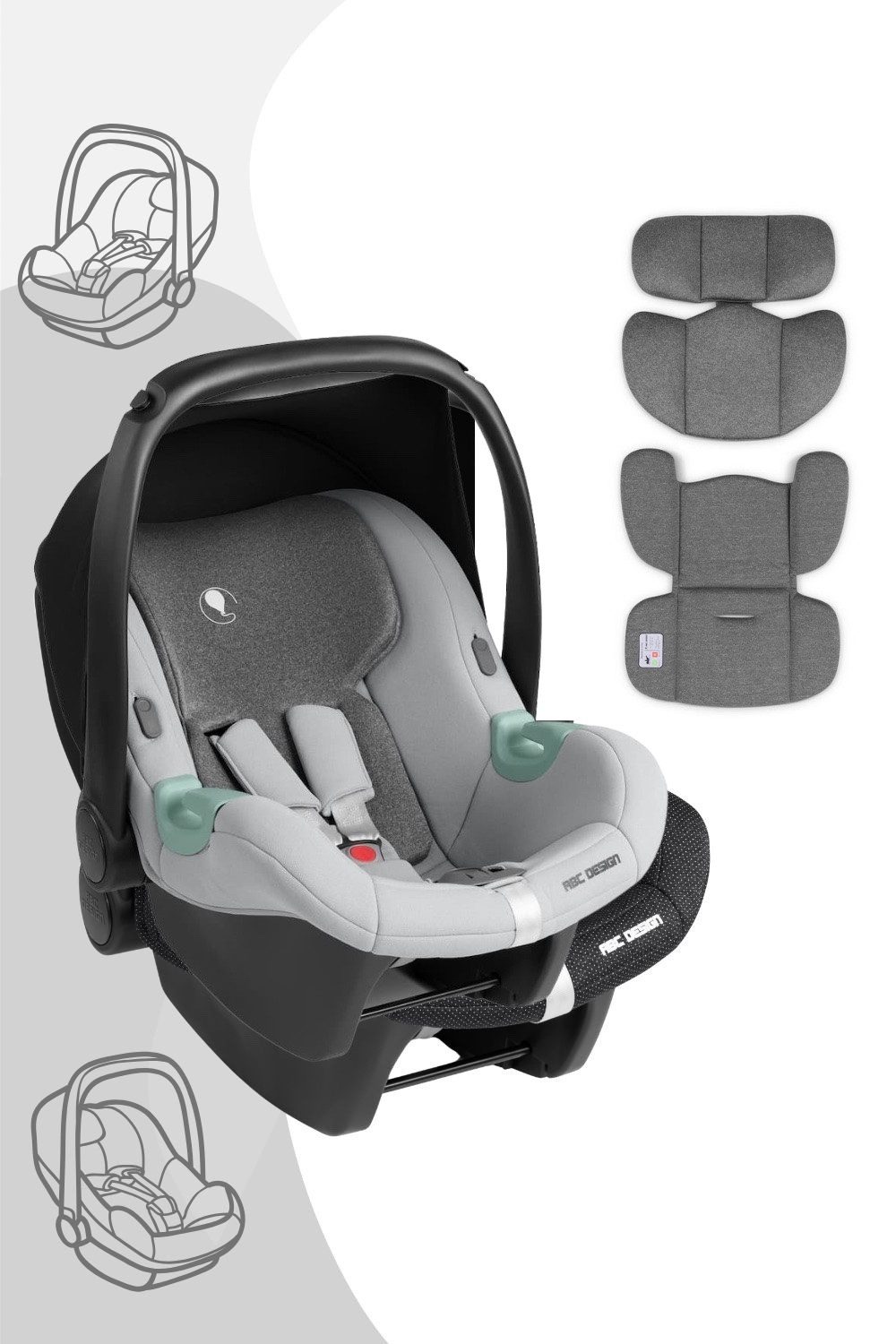 ABC Design Babyschale Tulip Babyschale i-Size / 0 bis ca. 13 kg