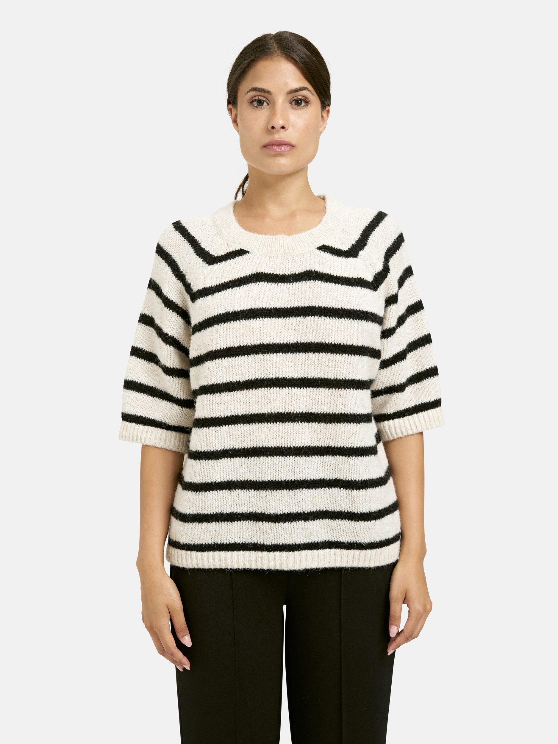 Milano Italy 3/4 Arm-Pullover LOOSE FIT PULLOVER W