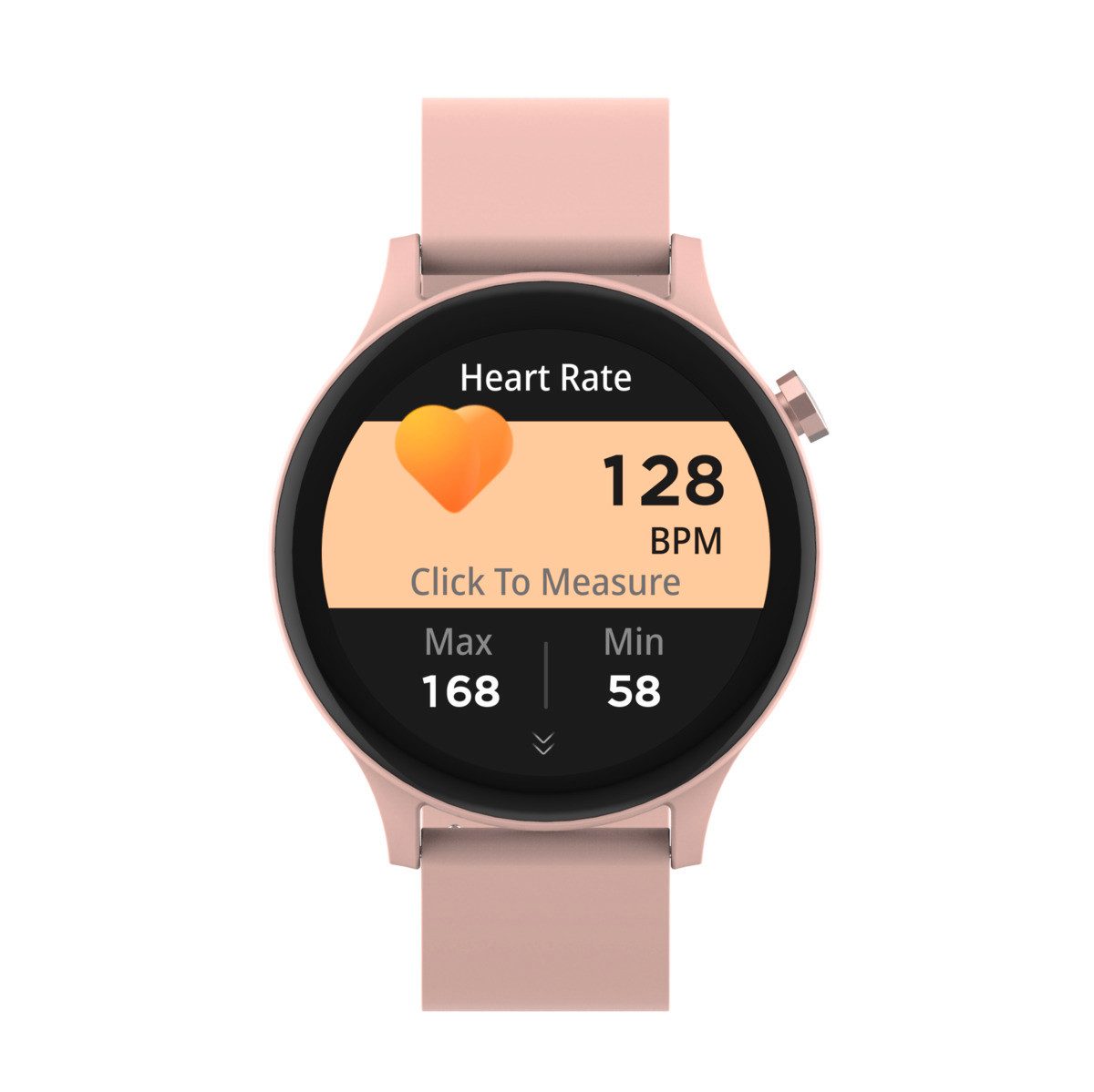 Denver Denver Smartwatch SWC-338RO Smartwatch (3,5 cm/1,4 Zoll, Proprietäres Betriebssystem), Fitness Uhr, Fitness Tracker, Gesundheitsfunktionen