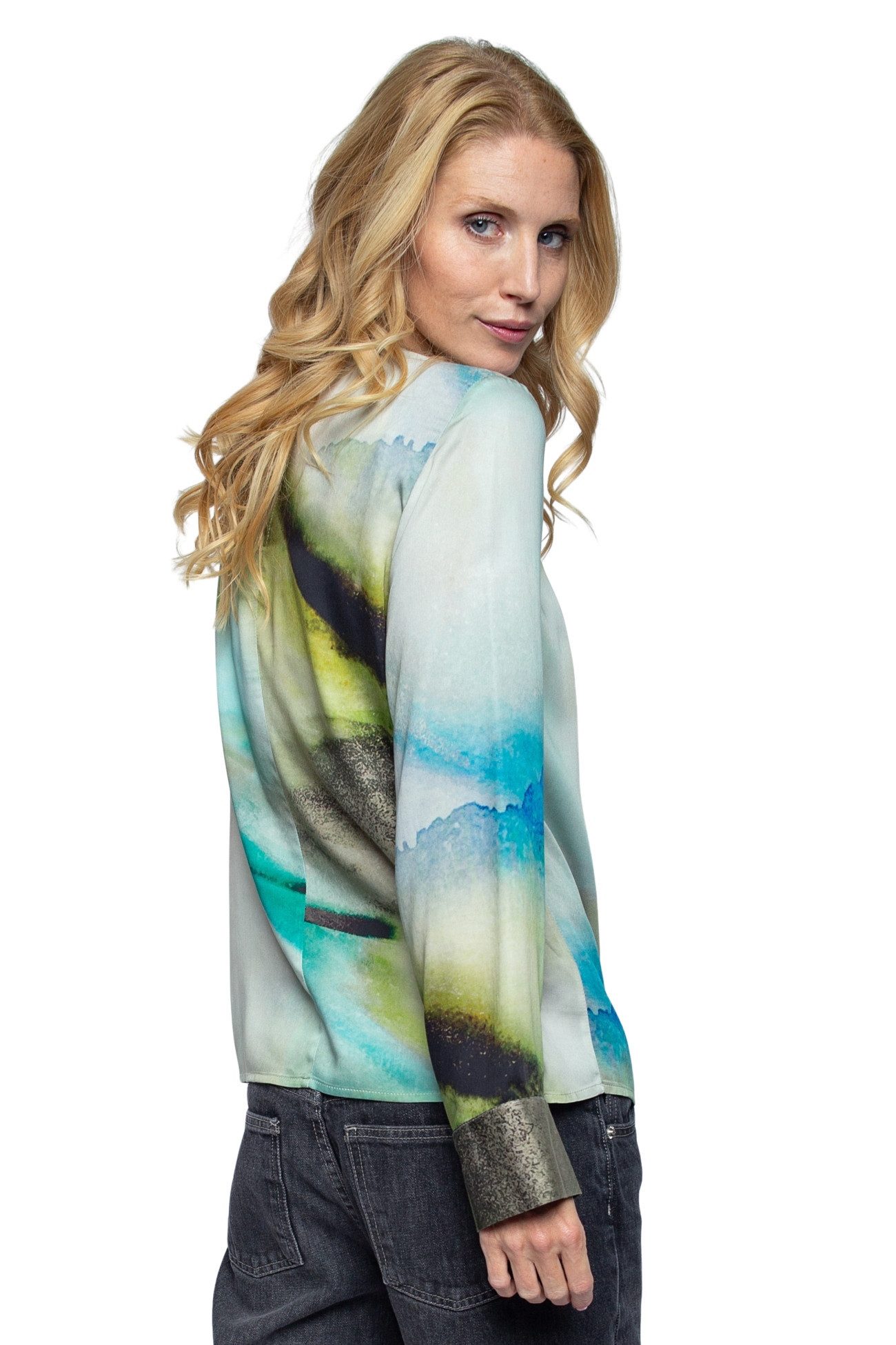 Emily Van Den Bergh Schlupfbluse Damenbluse 8735-090