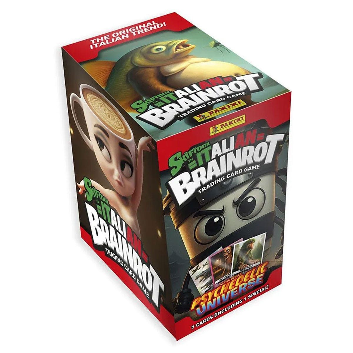Panini Sammelkarte Italian Brainrot Trading Cards Flow Packs Display (24)