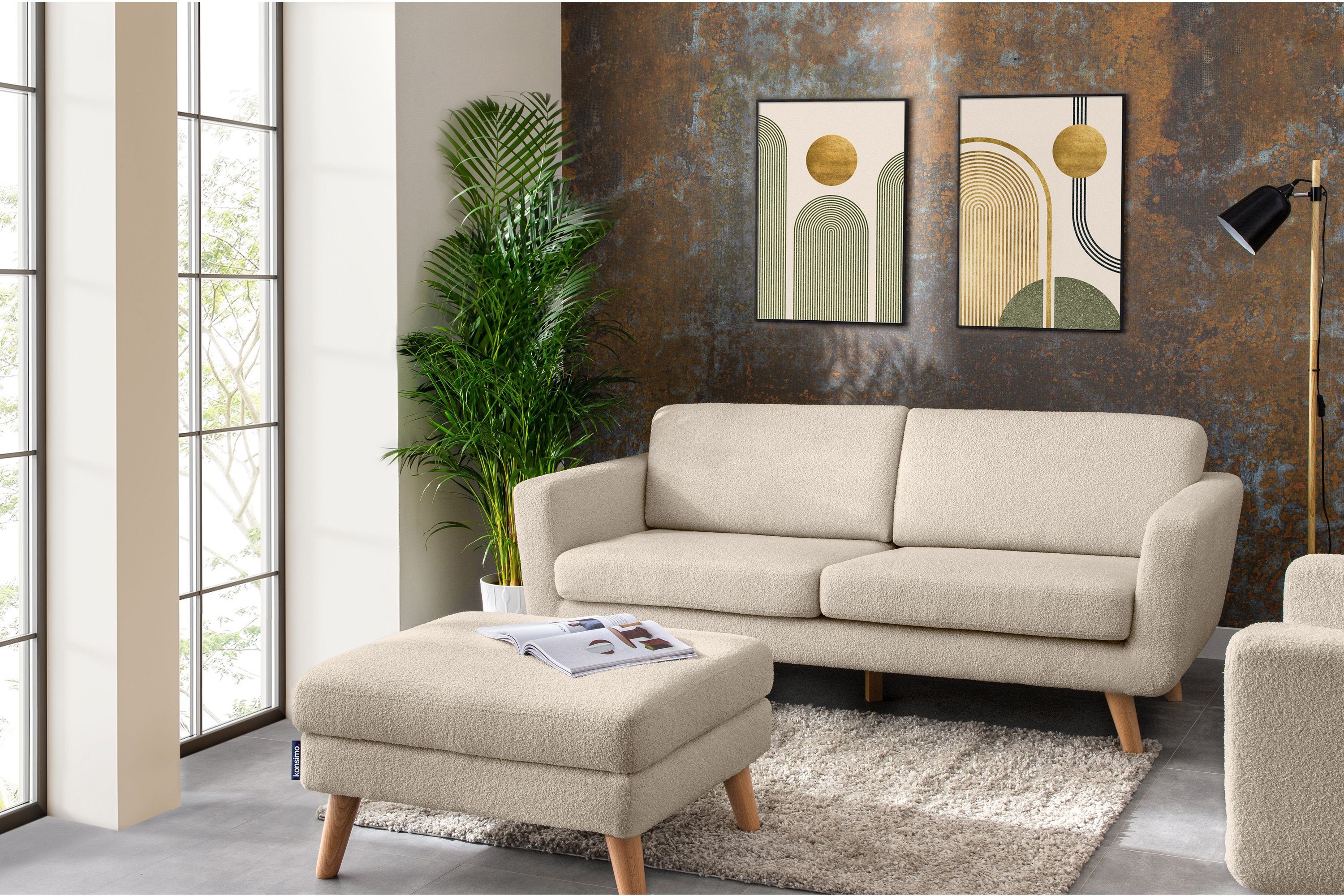 KONSIMO® 3-Sitzer TAGIO Sofa 3 Personen, günstig online kaufen