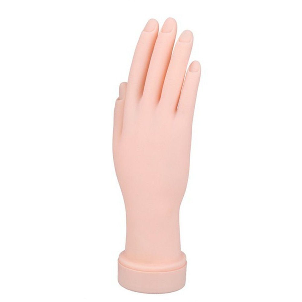 Zeaicos Maniküre-Etui Praxis Modell Weiche Hand Starter Training Nagelkunst Praxishand