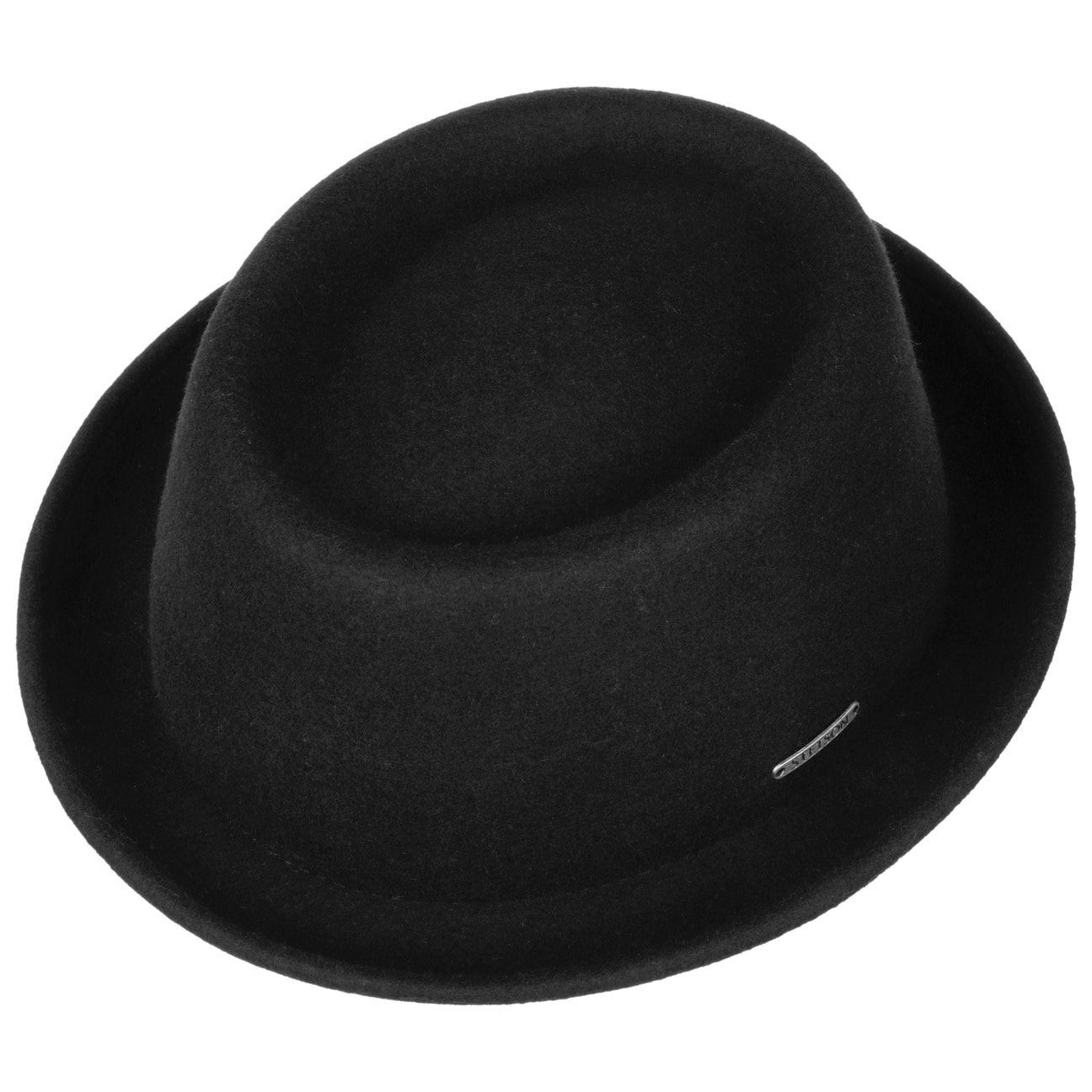 Stetson Fedora (1-St) Wollfilzhut mit Futter
