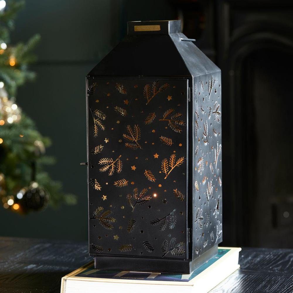 Maison (45,5cm) Windlicht Holy Schwarz Laterne Rivièra Christmas