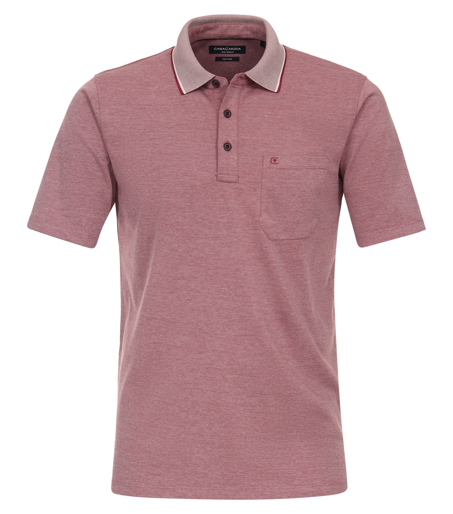 CASAMODA Poloshirt Polo-Shirt unifarben günstig online kaufen