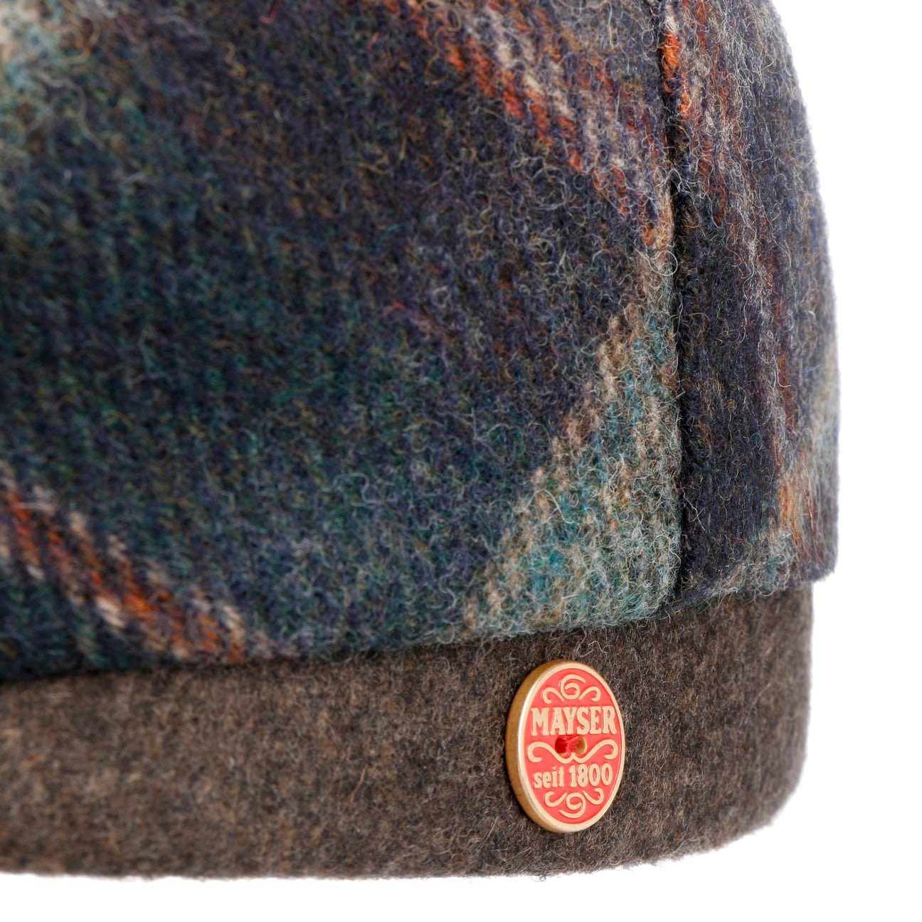 Mayser Flat Cap (1-St) Schirmmütze mit Schirm, Made in the EU