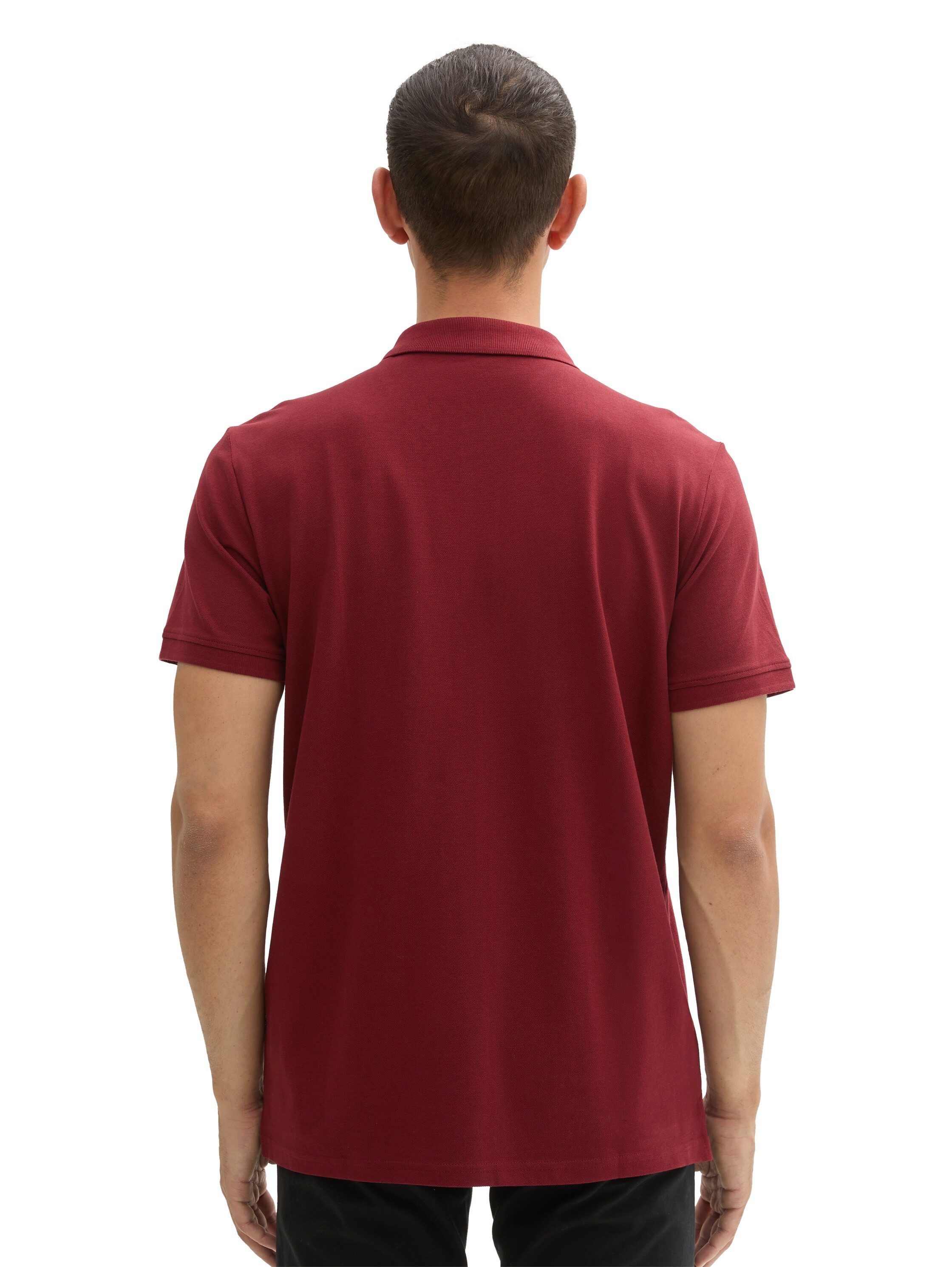 TOM TAILOR Poloshirt Basic Baumwoll-Piqué