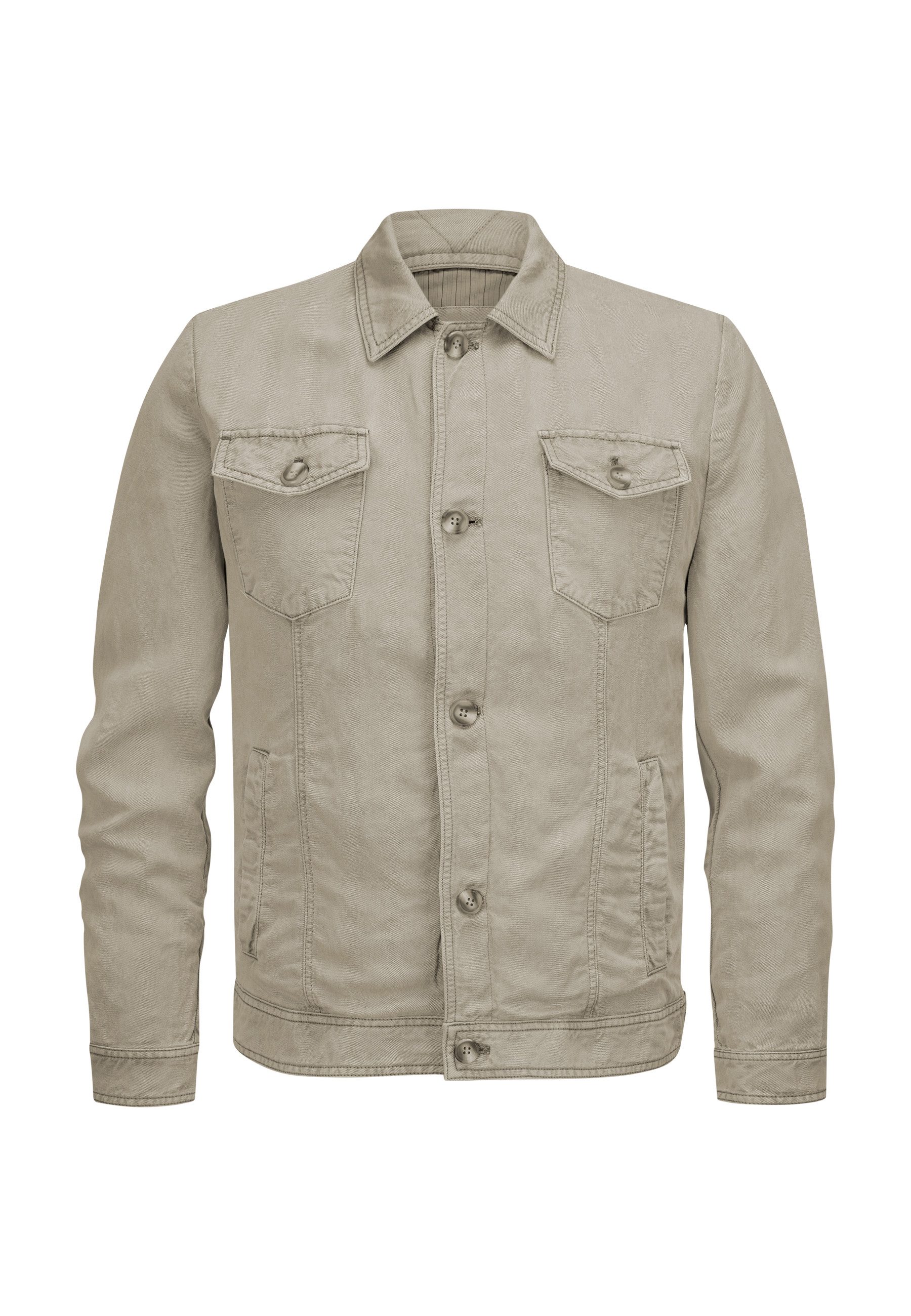 MILESTONE Hemdjacke MSWebber Herren Overshirt Übergangsjacke