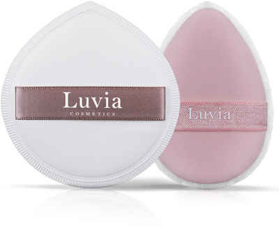 Luvia Cosmetics Puderquaste The Puffys - Duo Puff Kit - Elegance/Candy, Spar-Set, 2 tlg., Set aus Puderquaste und Kosmetikschwamm Pad, Das ultimative Duo für ein perfektes Finish