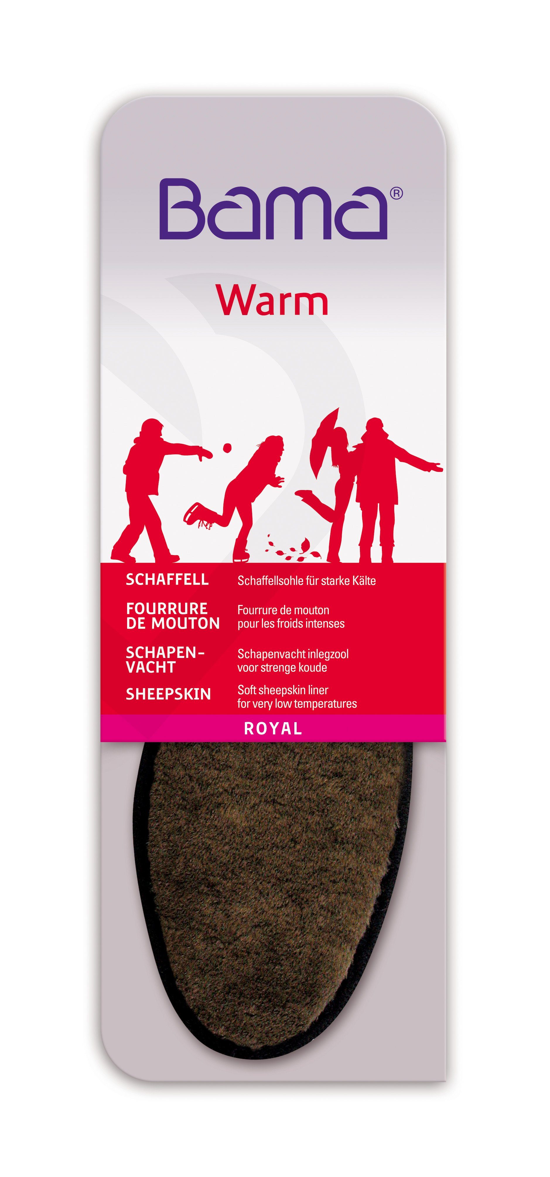 BAMA Group Einlegesohlen bama Schaffellsohle Wintereinlegesohle ROYAL Gr. 36
