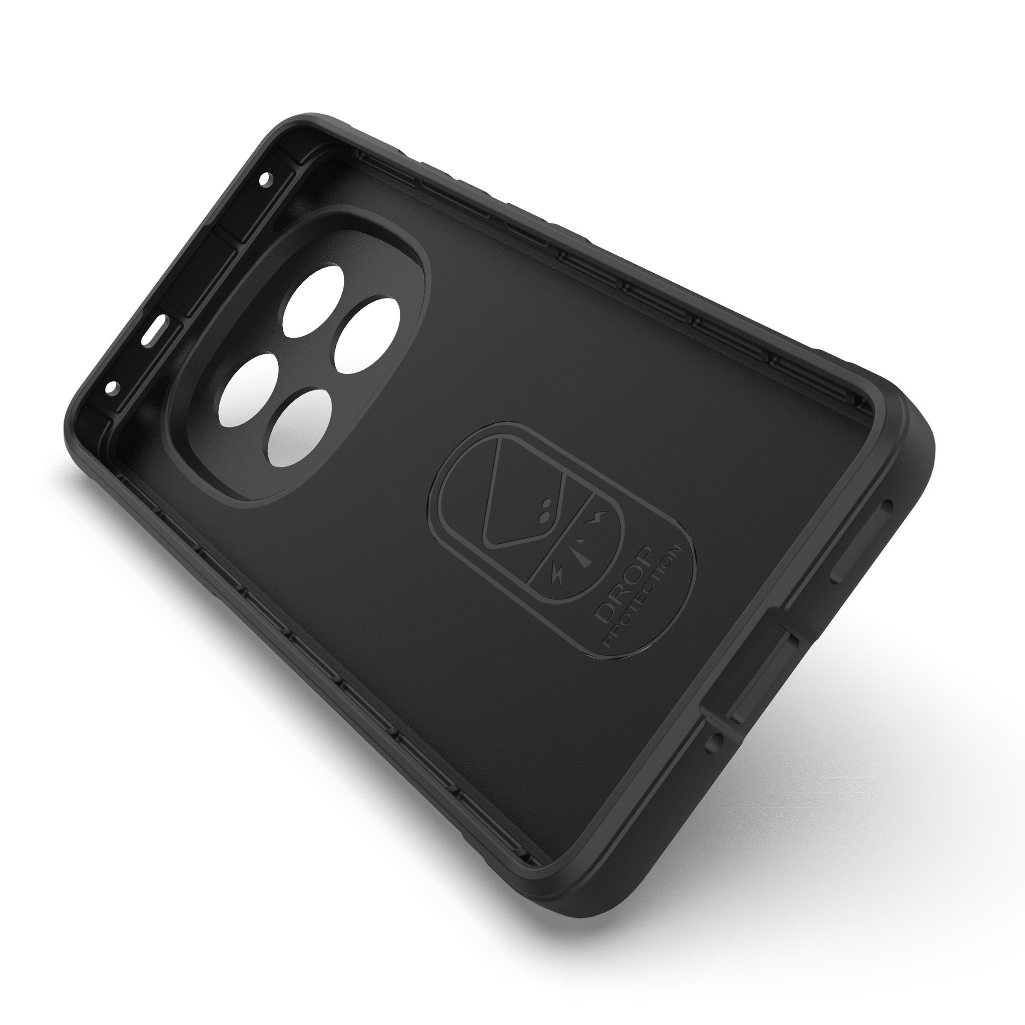 Tec-Expert Handyhülle Cover Hülle für Xiaomi Redmi Note 14 Pro+ 5G 6.67 Zoll, 6.67, Case mit Griffzonen und Mikrofaser Inlay – Bild 5 von 5