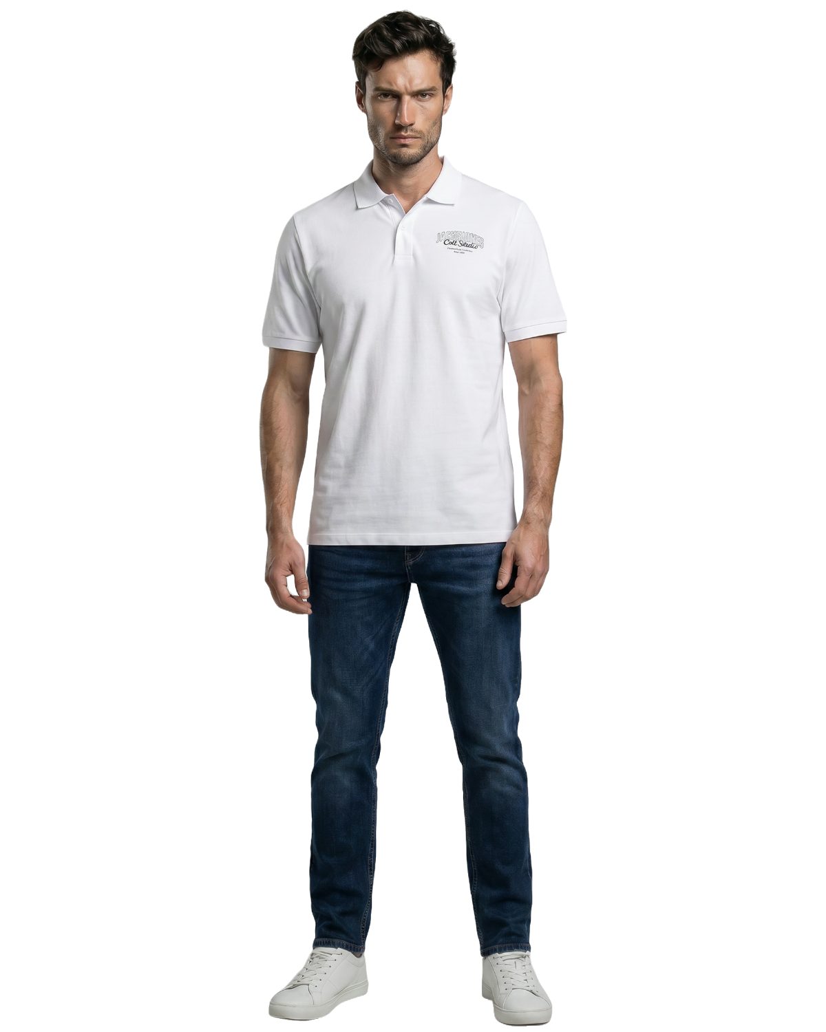 Jack & Jones Poloshirt (Spar-Set, 3er-Pack) mit besticktem Logo