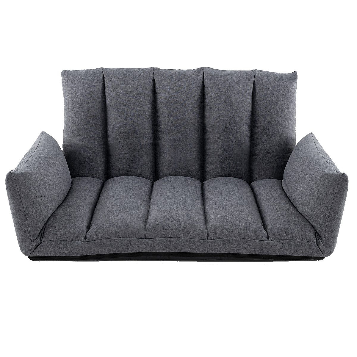 COSTWAY Schlafsofa, Bodensofa mit verstellbarer Rückenlehne günstig online kaufen