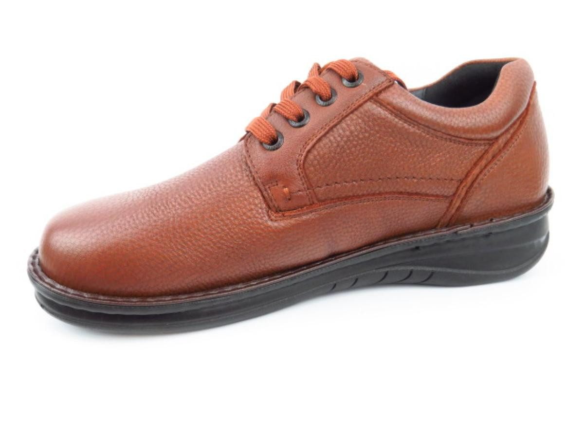 Grünwalder Gesundheitsprodukte Hirsch cognac Schnürschuh