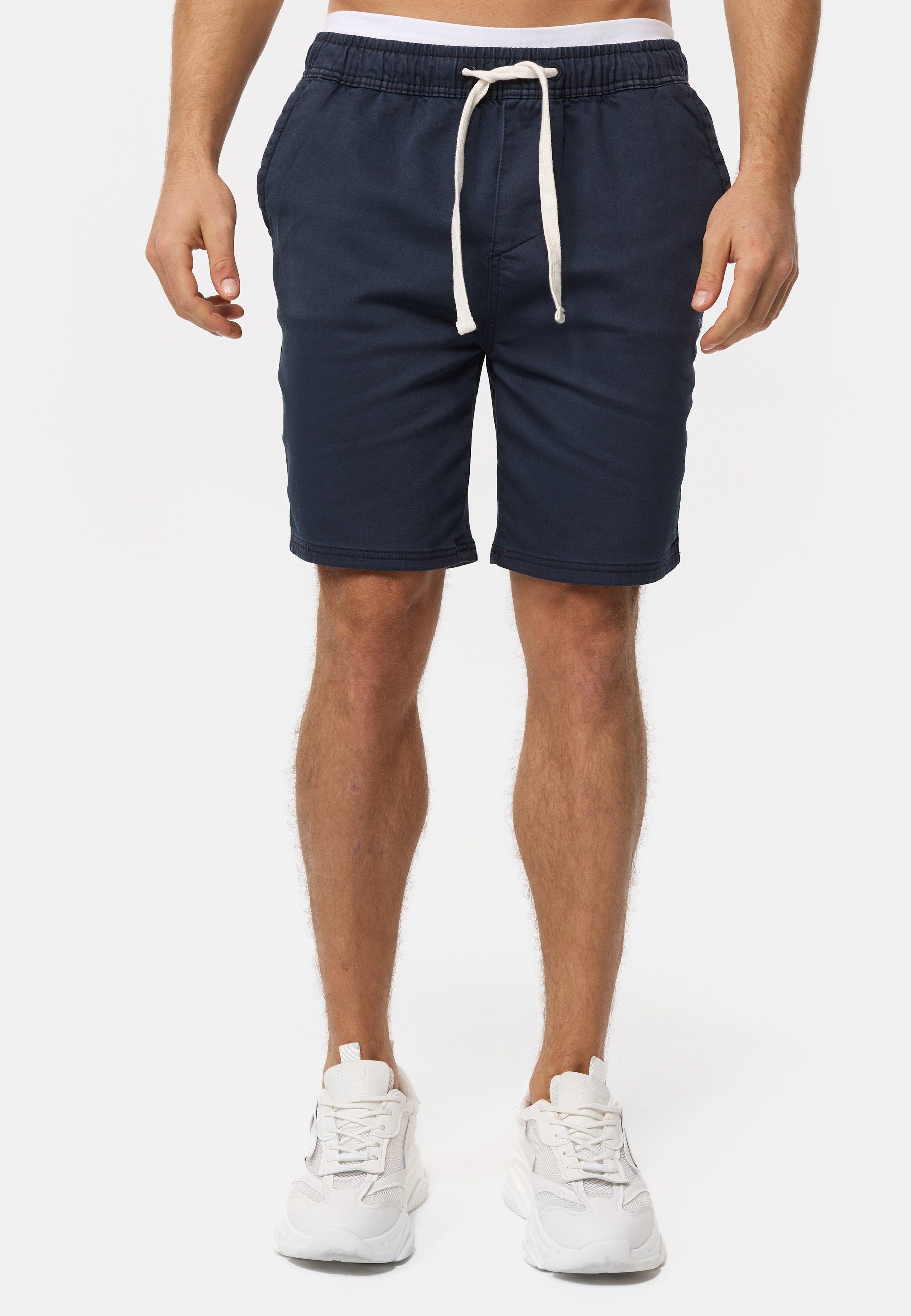 Indicode Chinoshorts Kendari aus elastischer Baumwoll-Qualität günstig online kaufen
