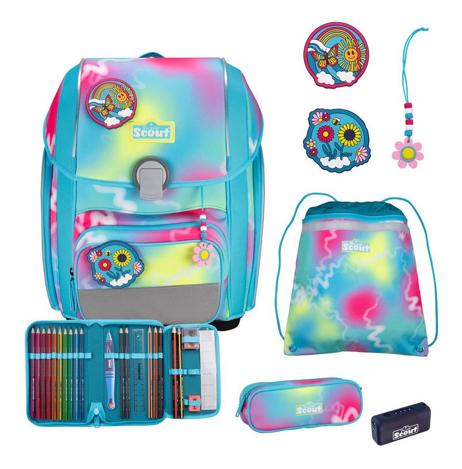 Scout Schulranzen Genius Set 5-teilig (Set, 4-tlg)