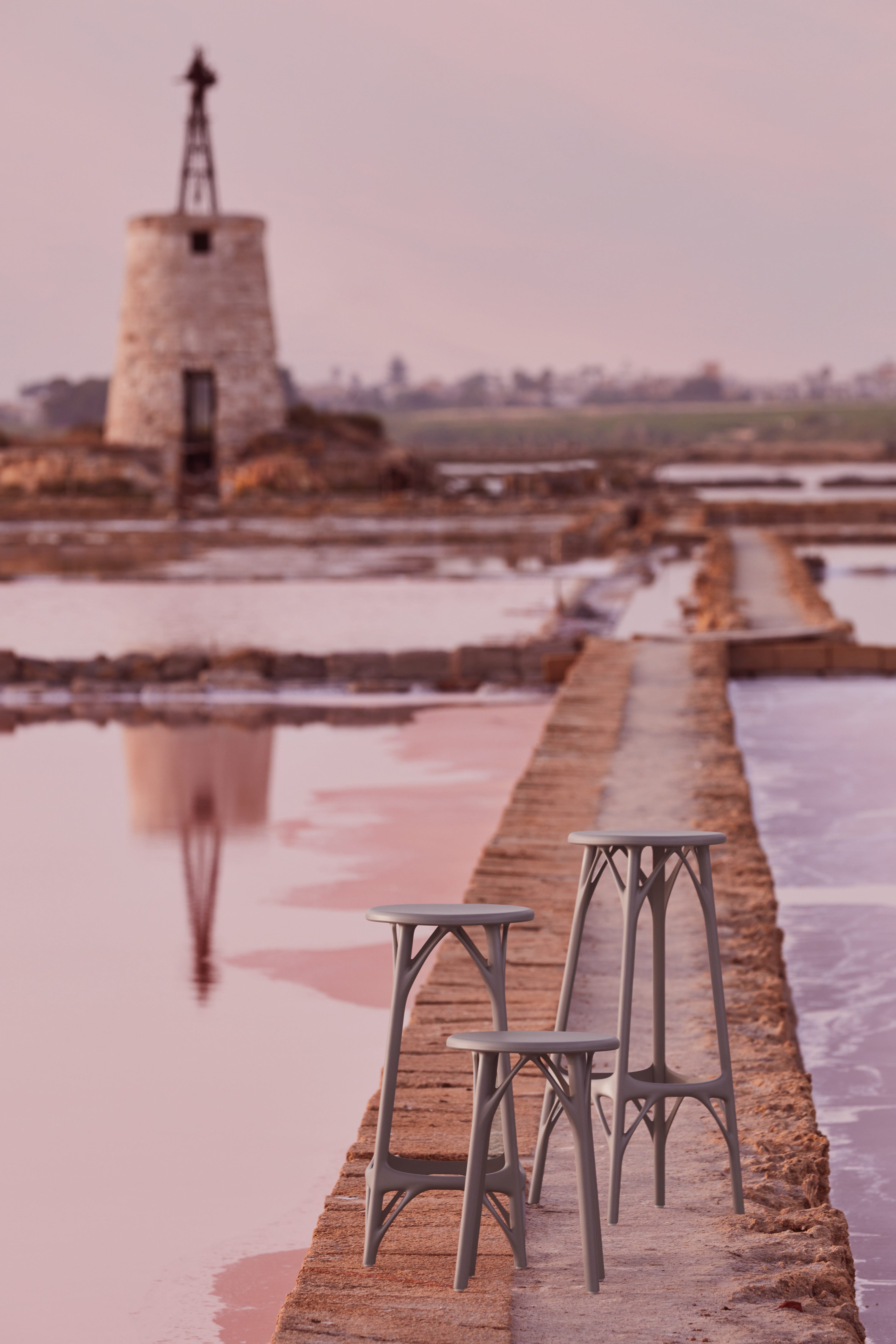 Kartell Gartenlounge-Hocker