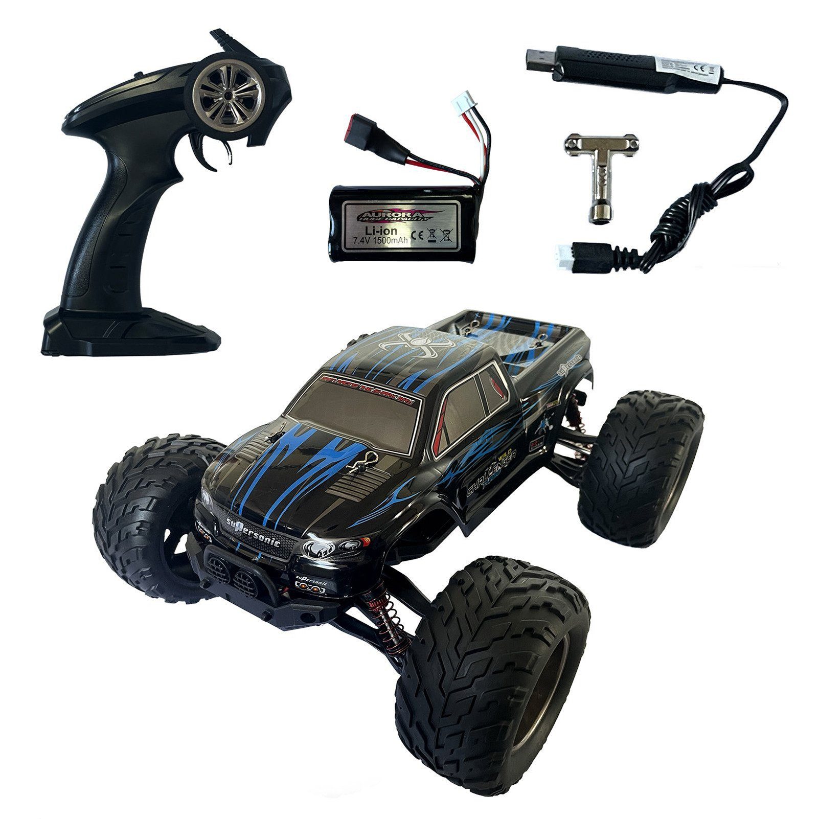 RC-Auto Ferngesteuertes Auto Ab 8 Jahre, 1:12 Ferngesteuertes Auto Erwachsene