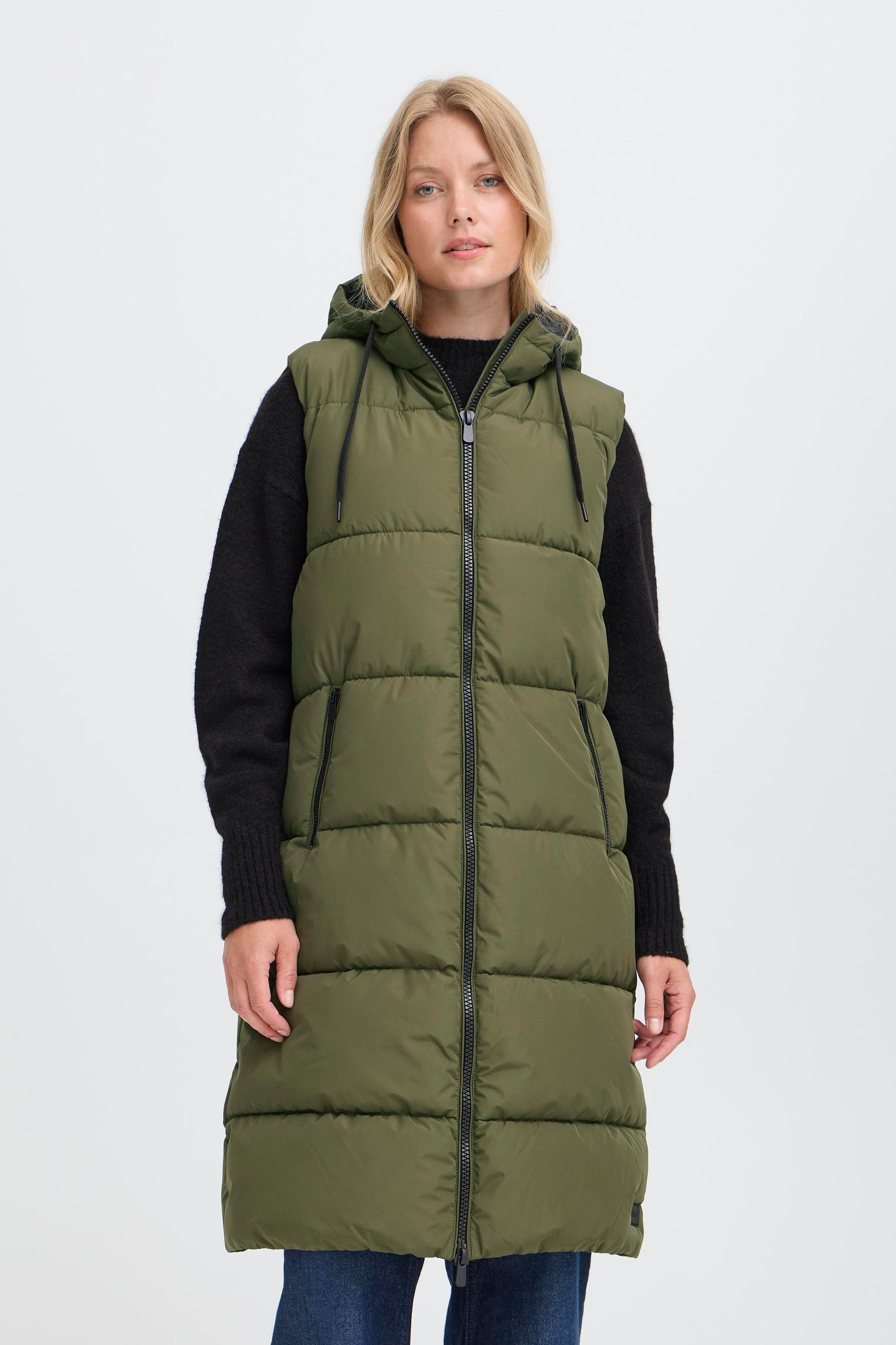 OXMO Longweste OXSolice Modische Jacke