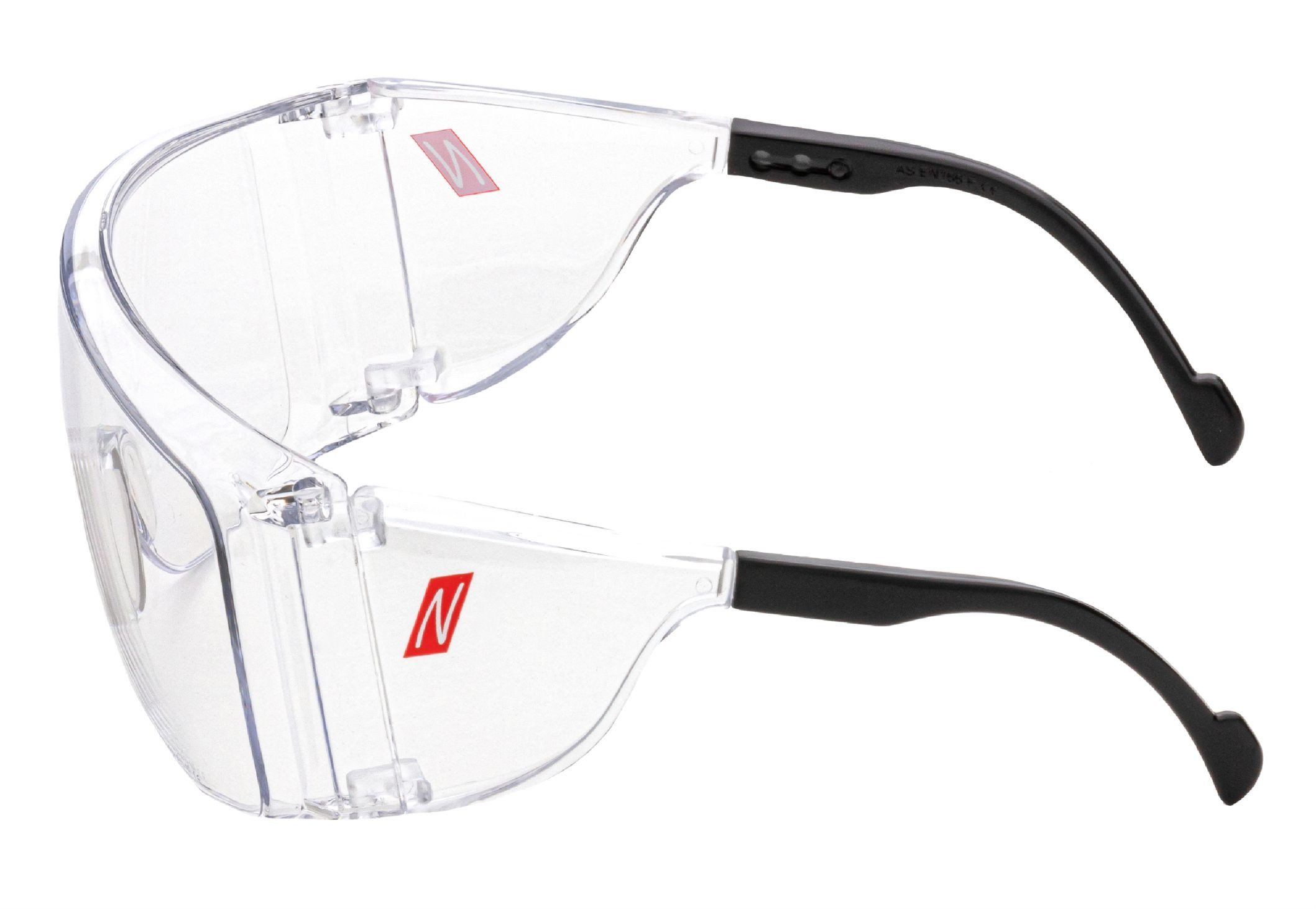 Nitras Arbeitsschutzbrille Schutzbrille Nitras VISION PROTECT OTG 9015 – Bild 3 von 3