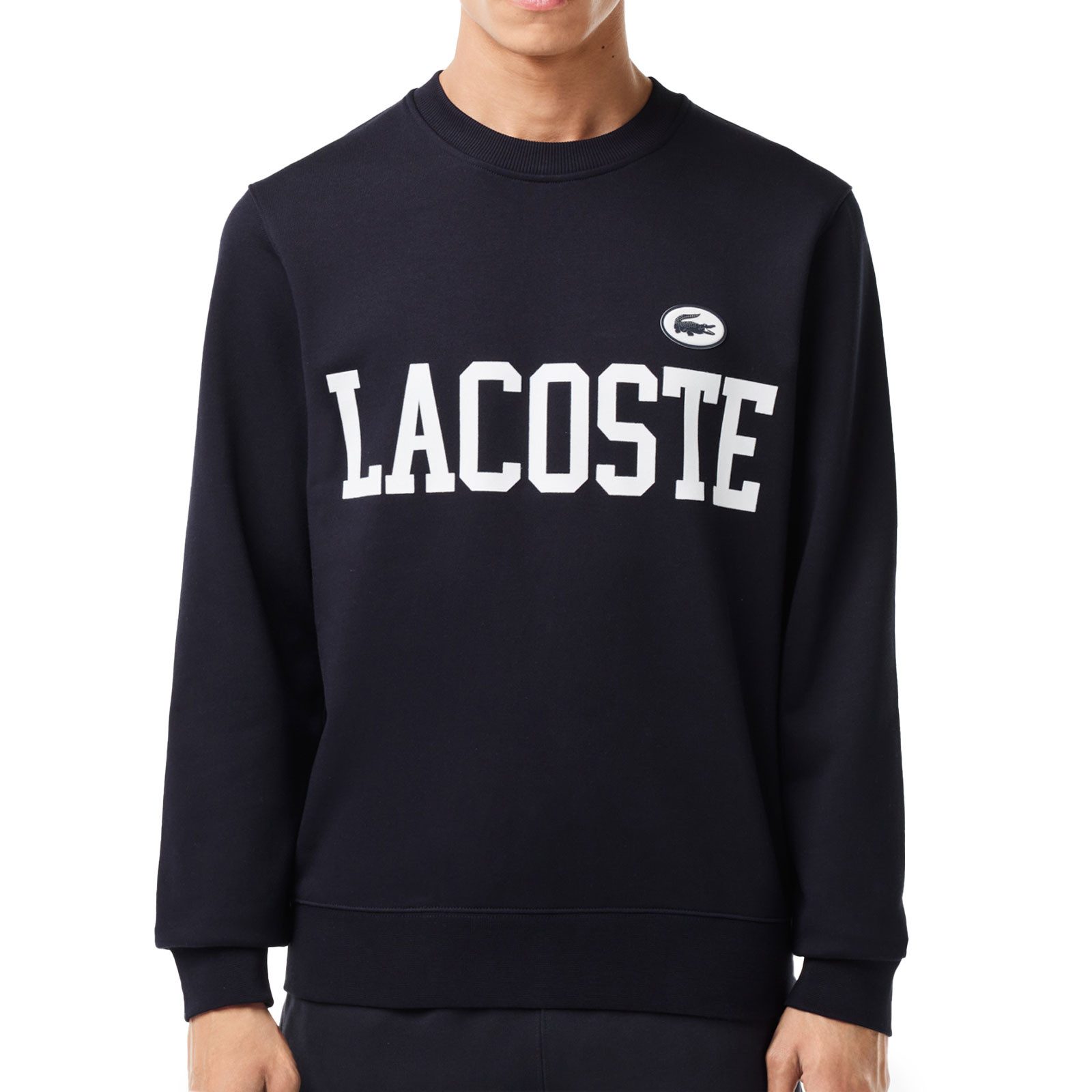 Lacoste Sweatshirt Jogging Sweatshirt mit großem günstig online kaufen