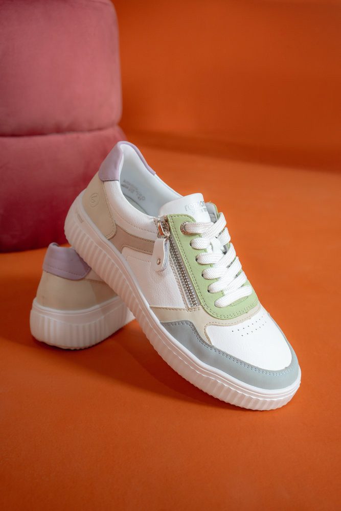 Remonte Plateausneaker Schnürschuh, Halbschuh, Freizeitsneaker mit Schaftrandpolsterung