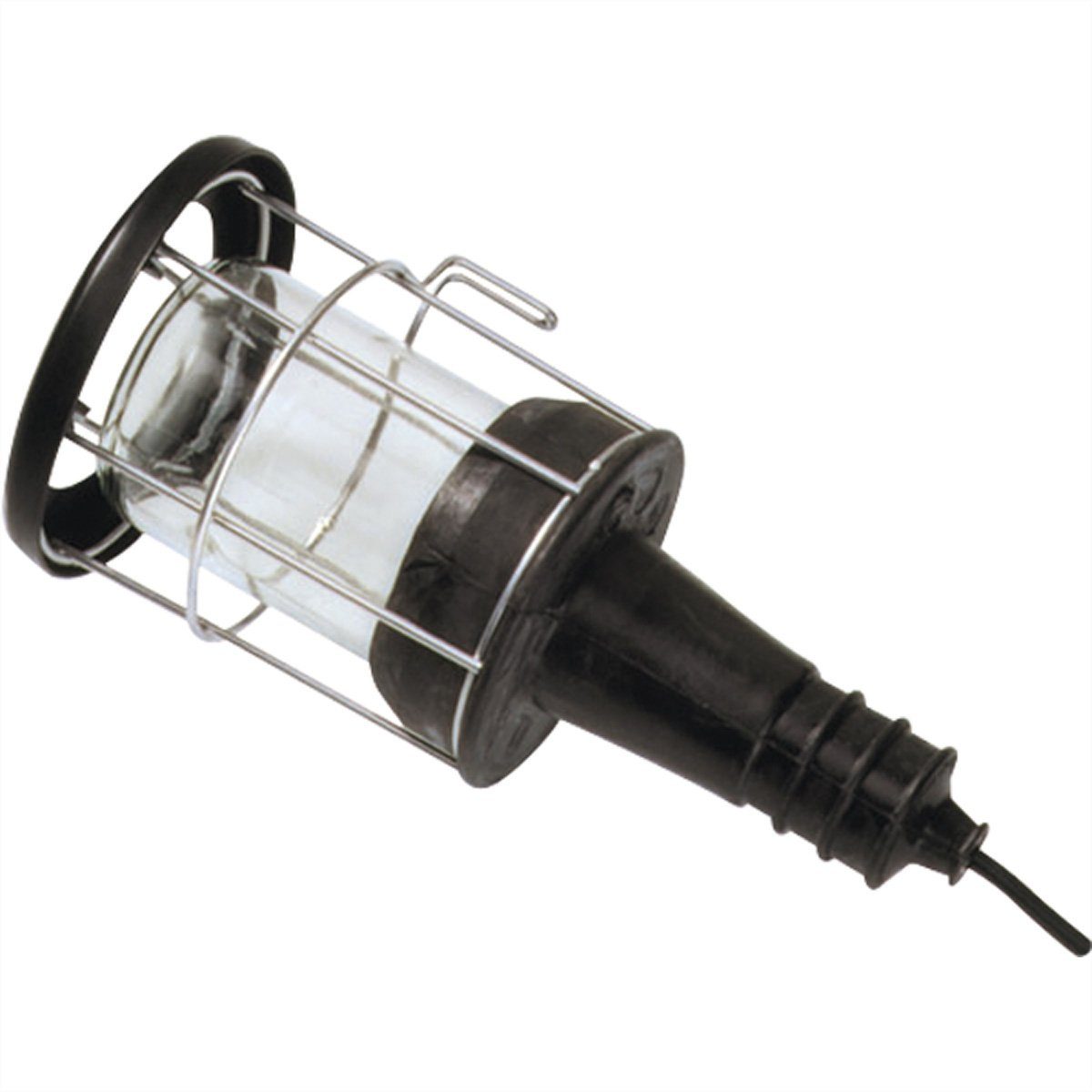Taschenlampe Gummi-Handlampe LED IP44, Kabel Bachmann 100 5m W,
