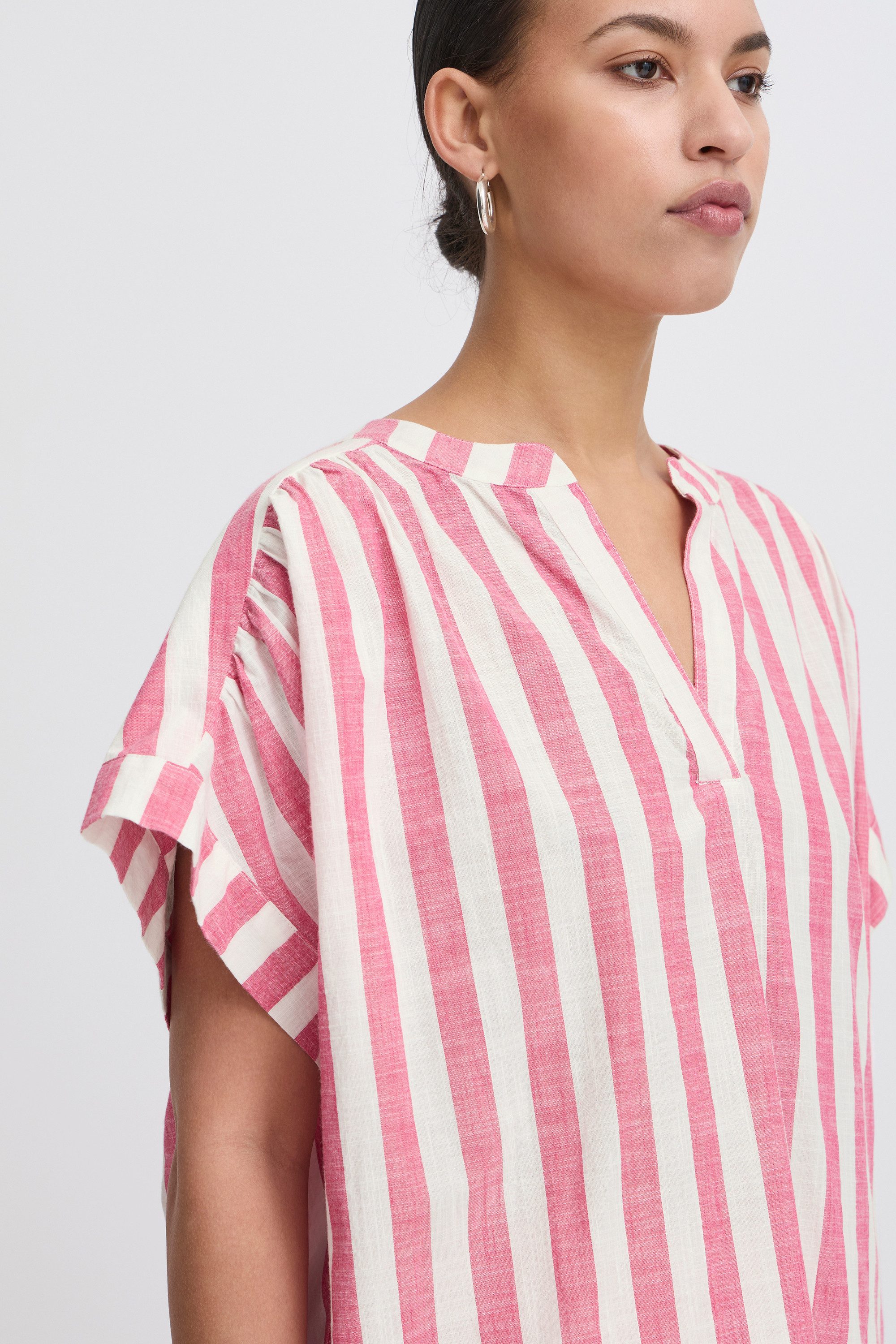 Ichi Kurzarmbluse Kurzarm-Bluse IHLOLIA