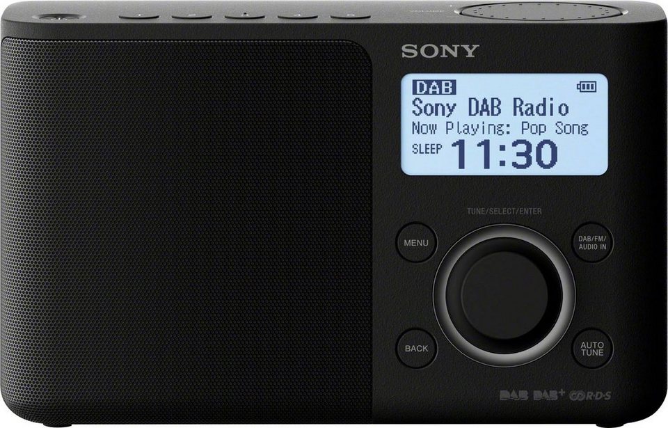 Sony XDR-S61D Radio (Digitalradio (DAB), FM-Tuner), Schnelle & direkte Wahl  der abgespeicherten Sender per Taste