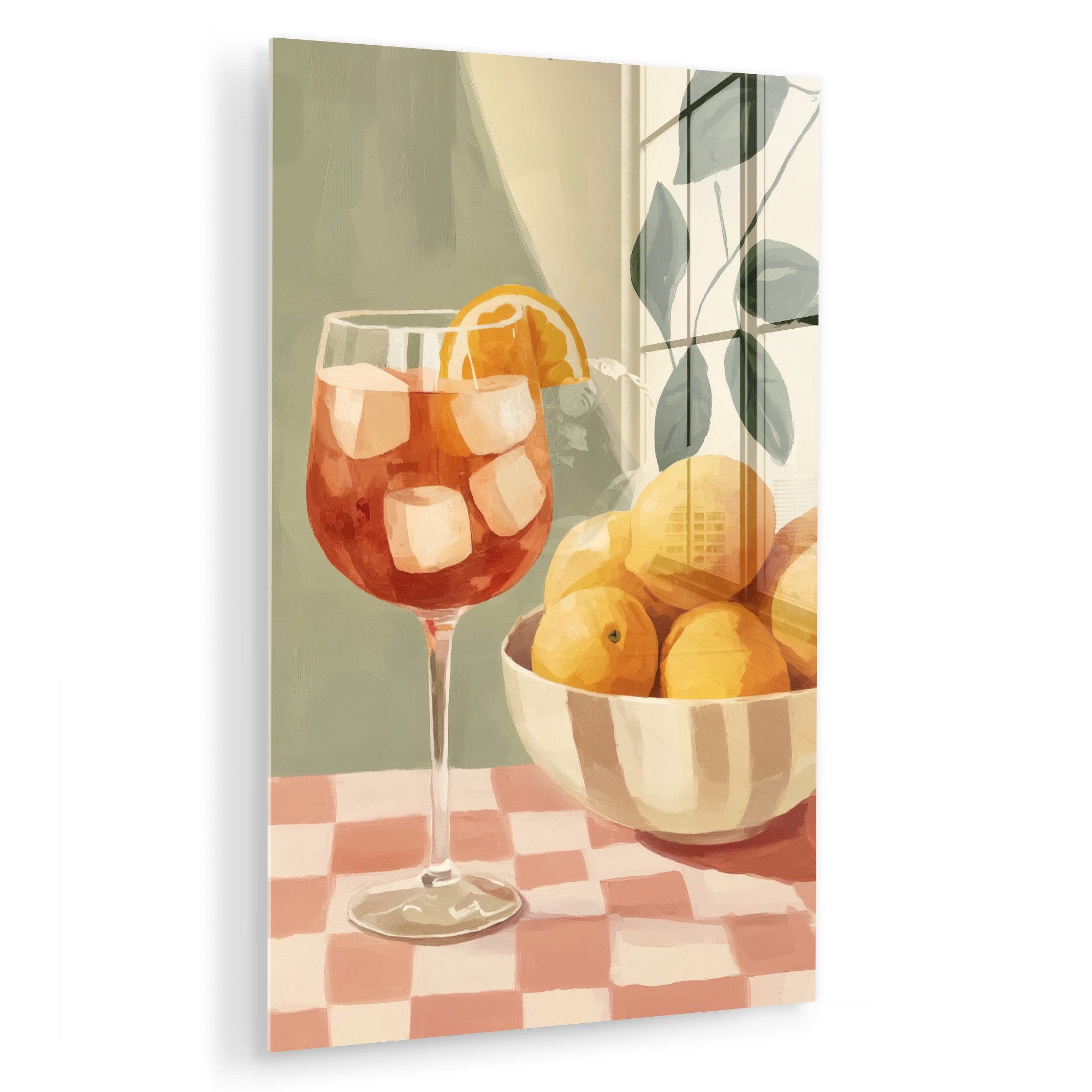 MuchoWow Acrylglasbild Zitronen - Glas - günstig online kaufen