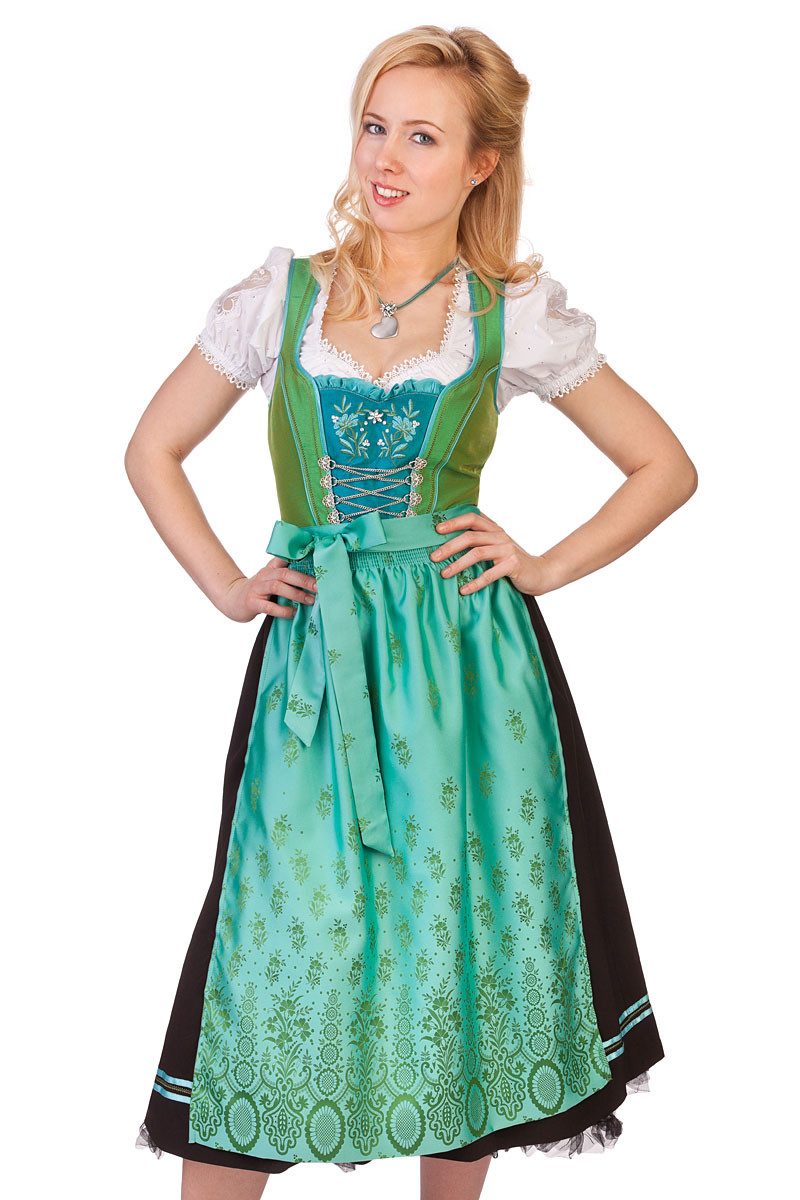 Dirndl Midi Dirndl 2tlg. - PARADIES/MIDI - aqua