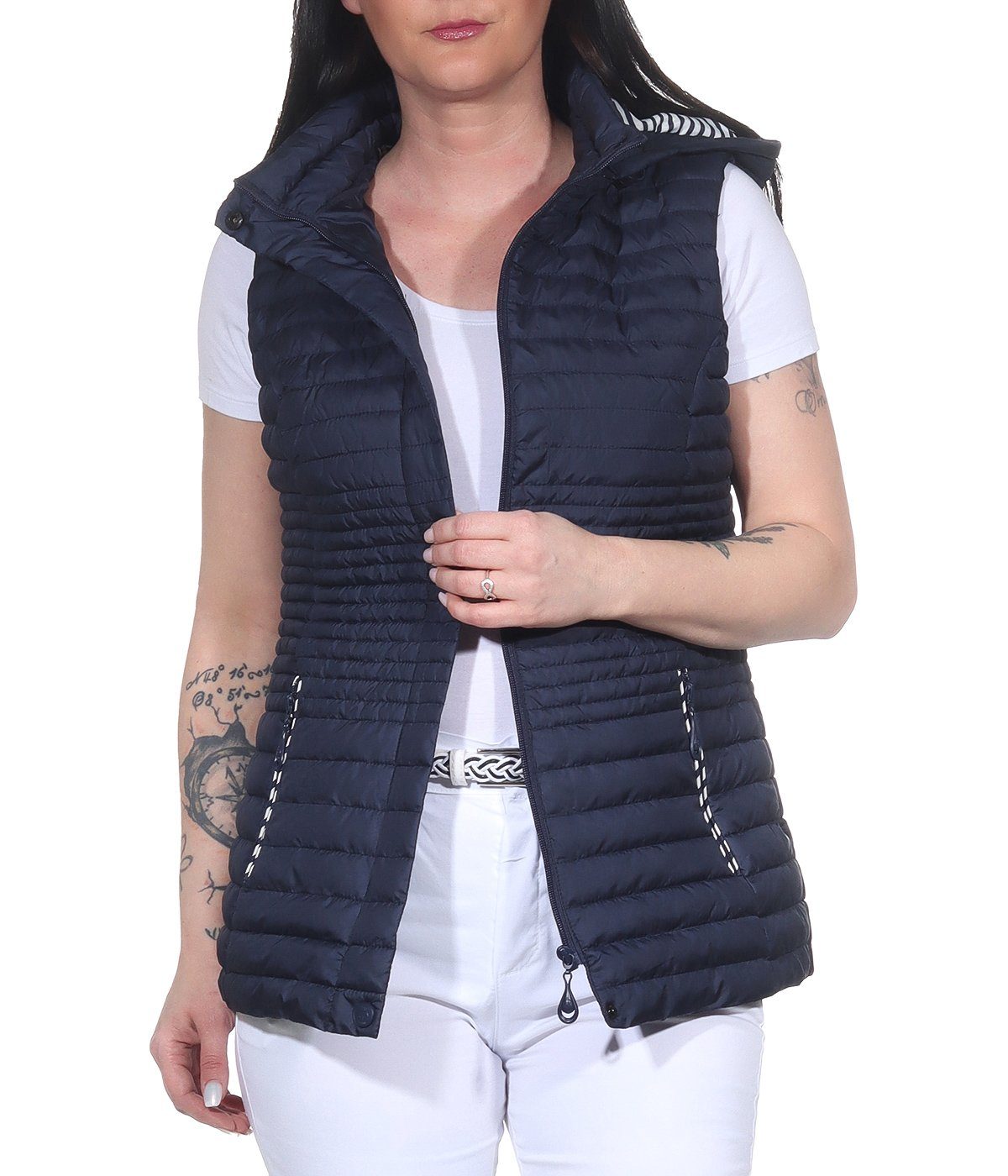 Aurela Damenmode Steppweste Damen Weste leichte günstig online kaufen