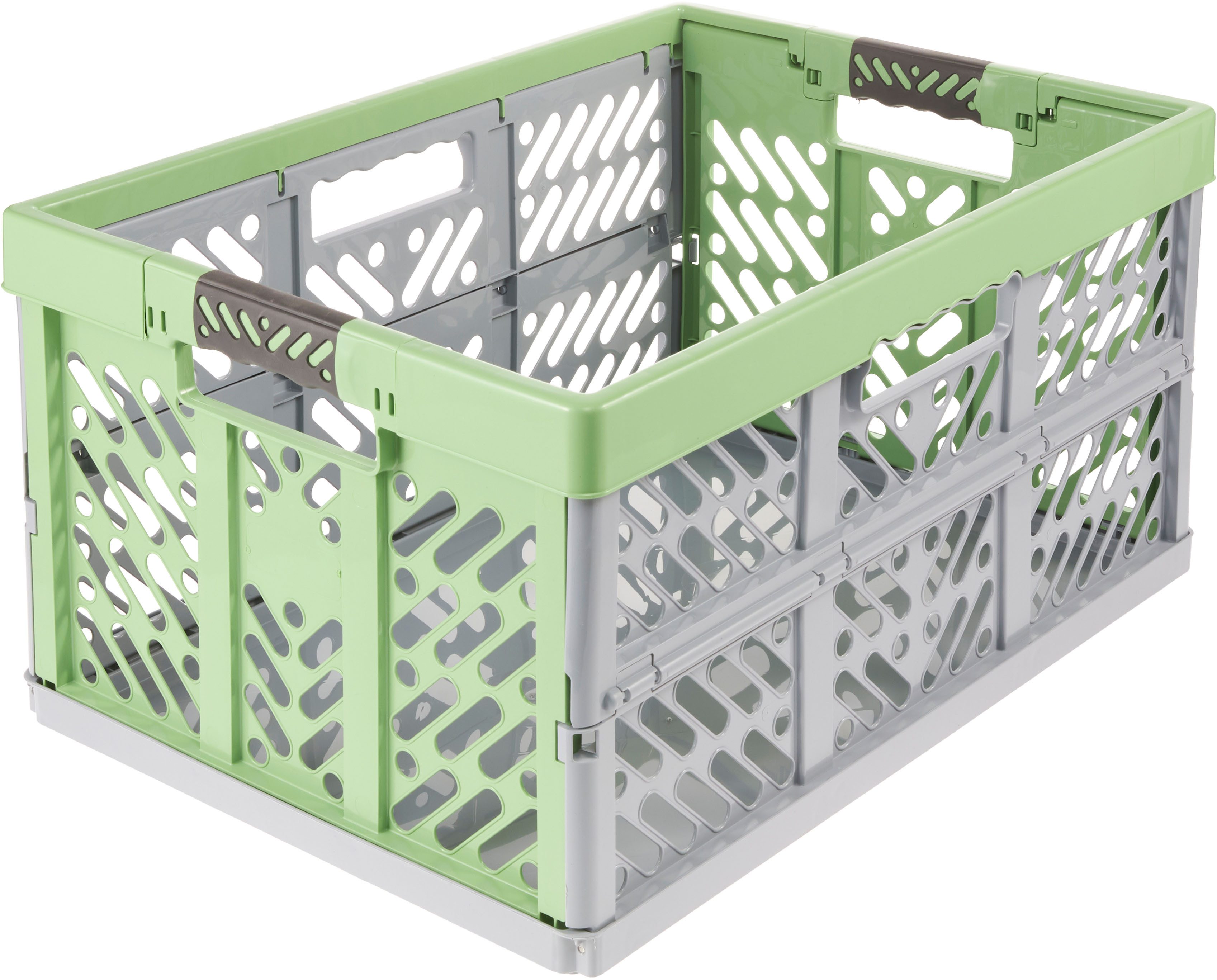 keeeper Klappbox Profi-Klappbox ben eco mit Softgriffen (Set 4 St) 45 l, 54x37x28 cm, 45 l, Soft-Touch-Griffe, zusammenklappbar, leicht zu reinigen