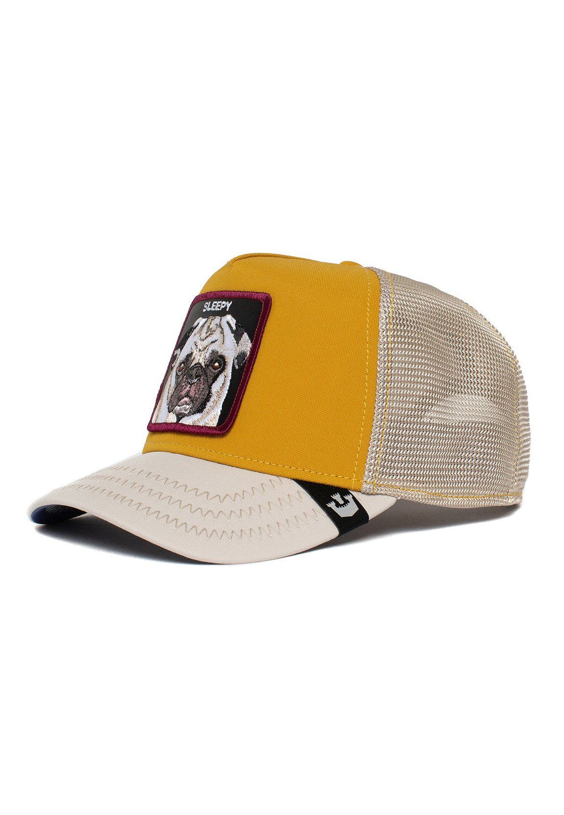 GOORIN Bros. Trucker Cap Goorin Bros. Trucker Cap NEP LIFE SLEEPY Yellow Gelb
