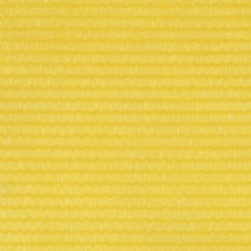furnicato Sonnenschirm Balkon-Sichtschutz Gelb 90x600 cm HDPE
