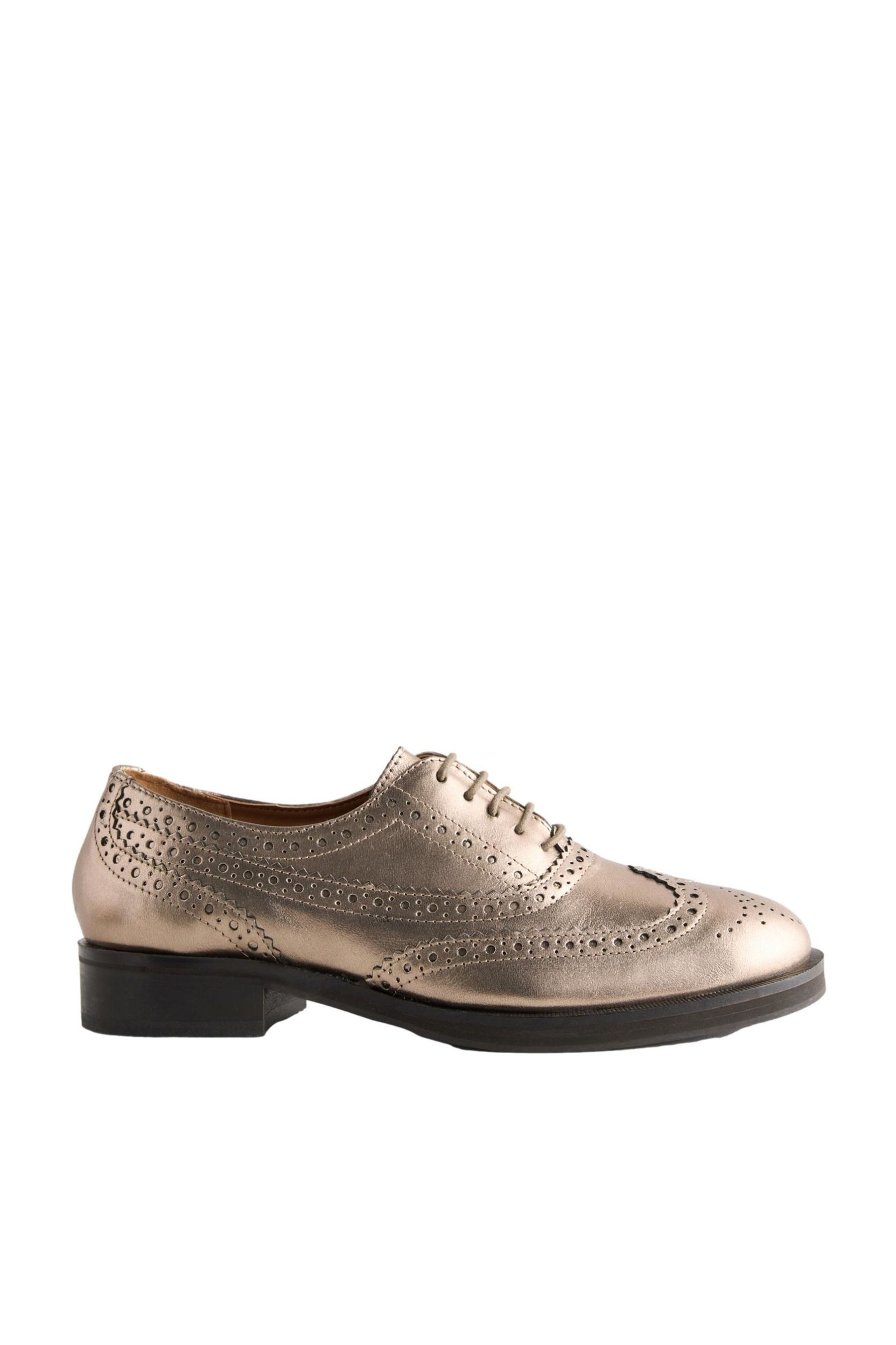 Next Forever Comfort® formelle Slim Fit Leder-Brogues Budapester (1-tlg)