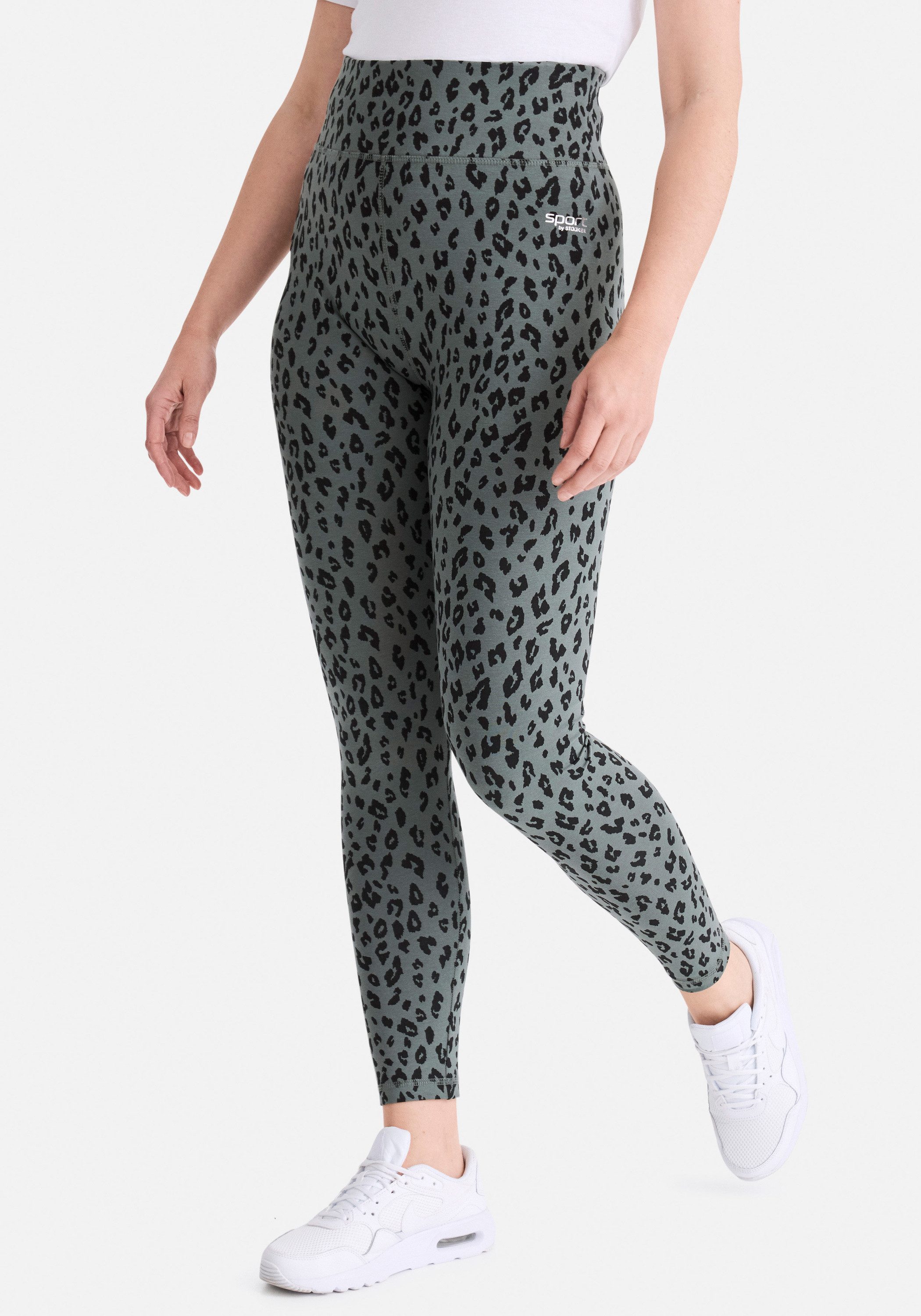 STOOKER WOMEN Leggings PISA Capri Fitnessleggings Capri Fitnessleggings Slim Fit für Damen