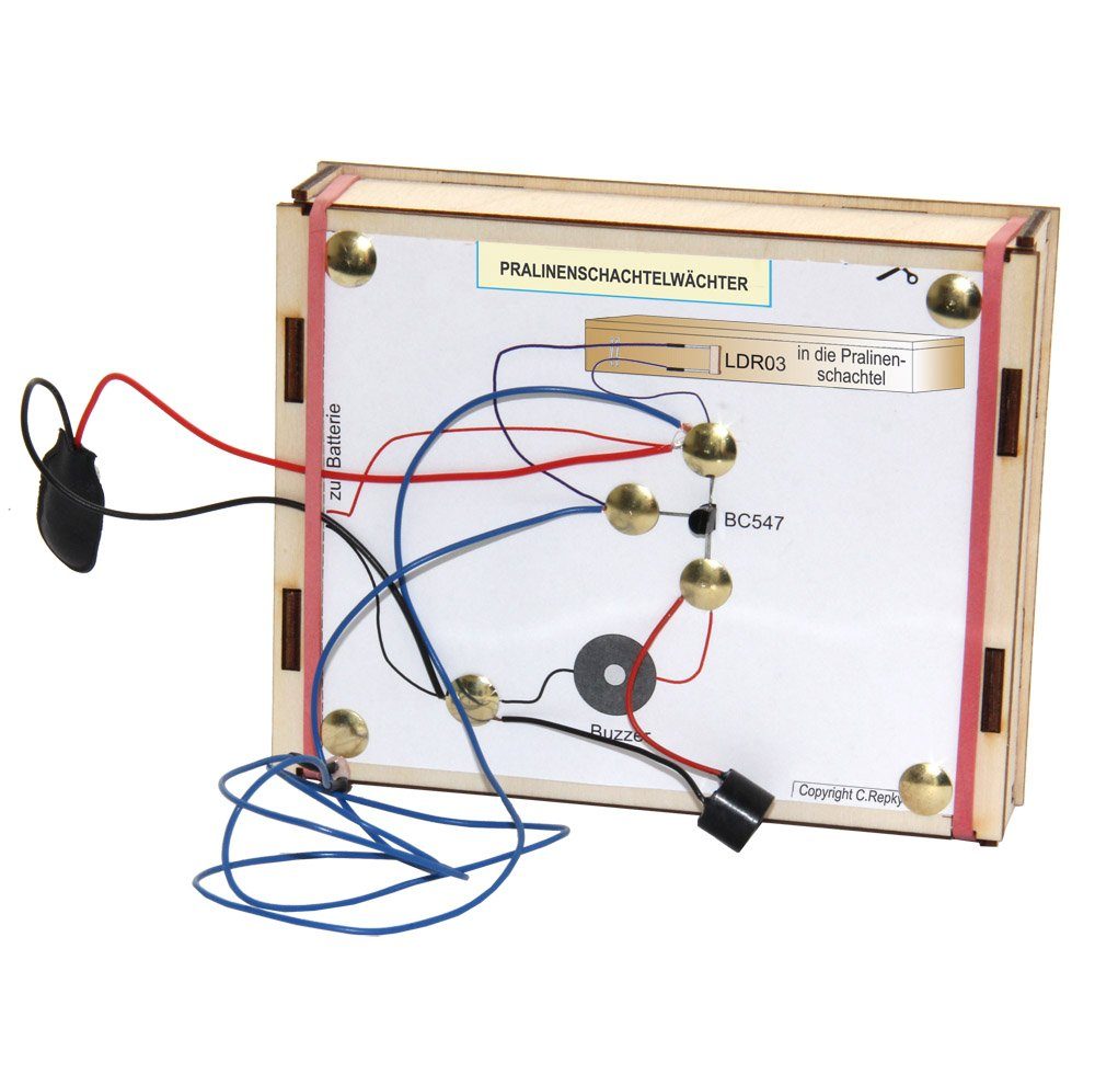 Experimentierkasten Elektronikbaukasten Sensor-Reißzweckenschaltungen