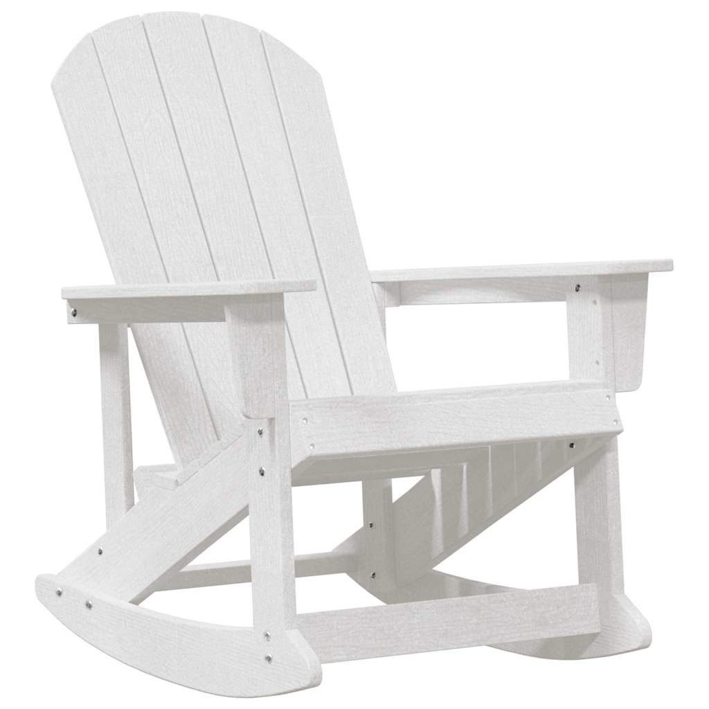 vidaXL Gartenstuhl Adirondack-Schaukelstuhl Weiß 73,5 x günstig online kaufen